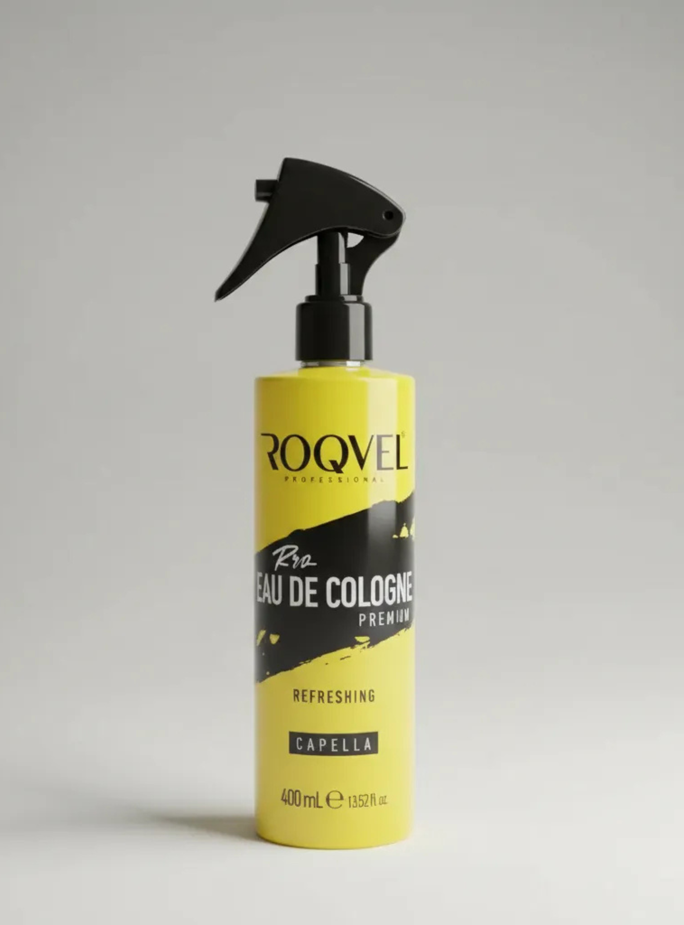Colonia Roqvel Capella Eau De Cologne Premium Barberia 400ml-2