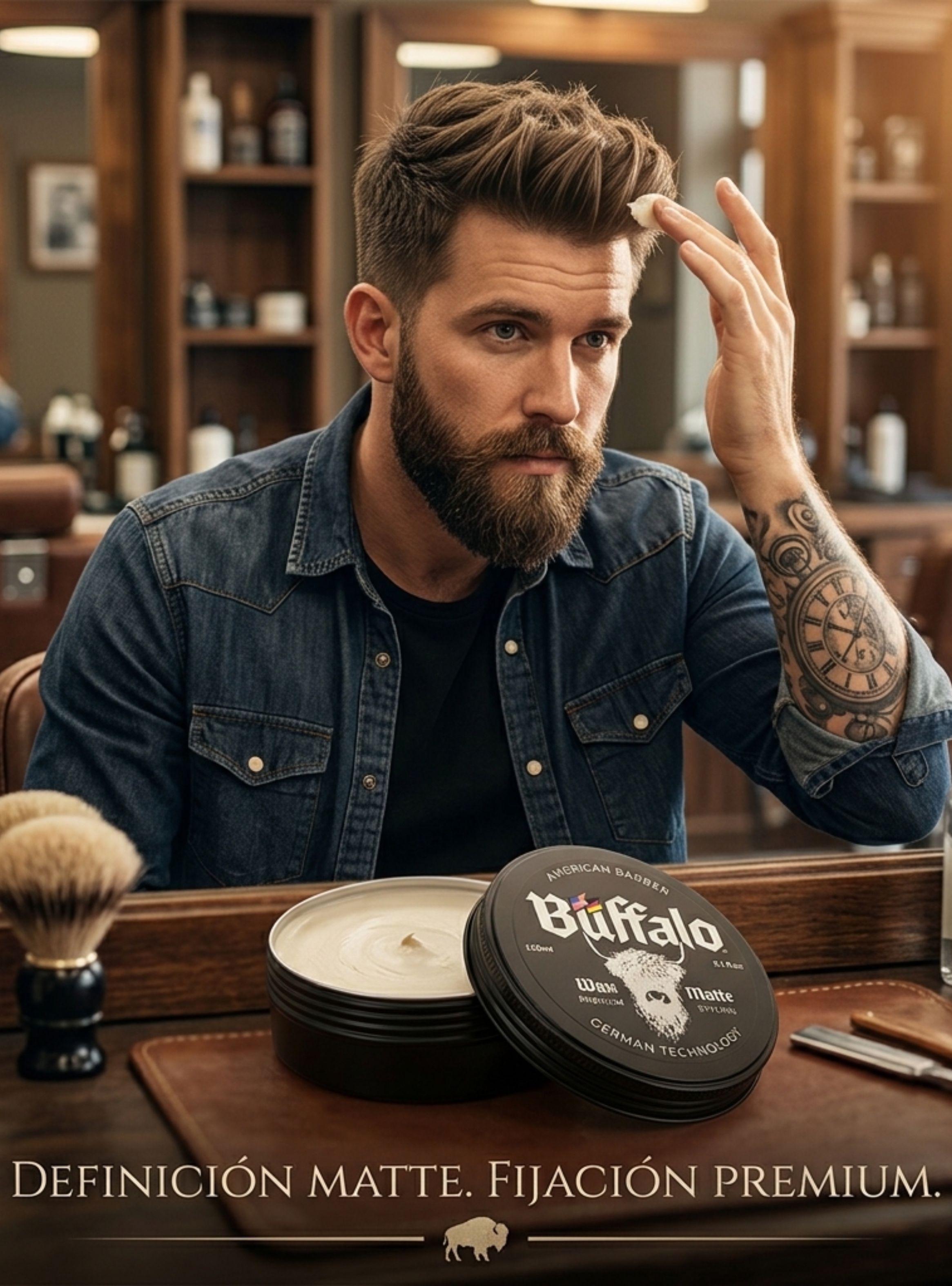 Cera Capilar Hombre Buffalo Wax Matte 150ml-4