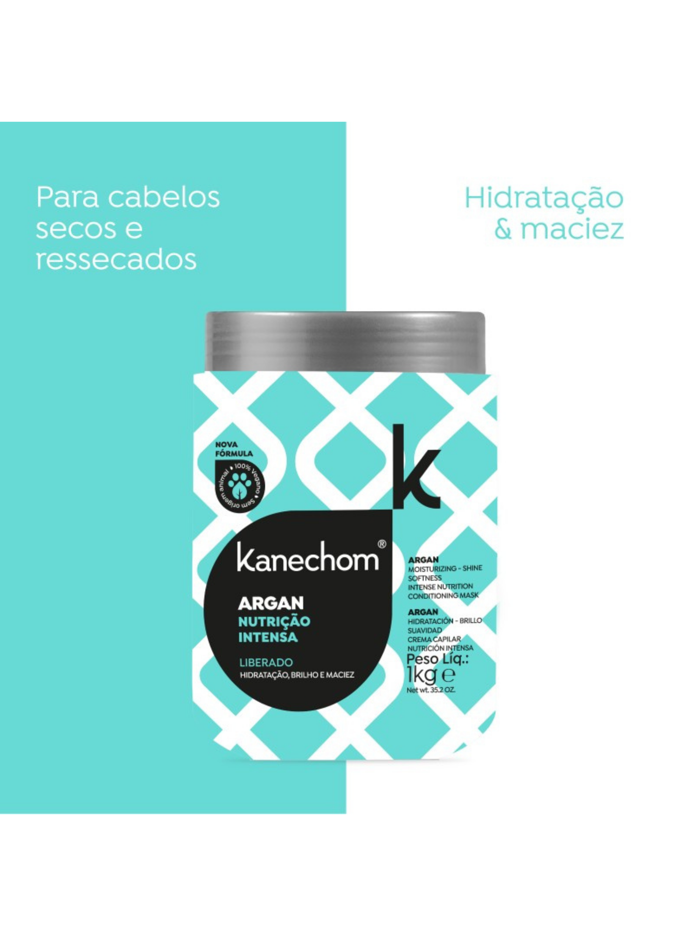 Pack Capilar Kanechom Argán Hidratación, Brillo Y Cuidado 4 en 1-4