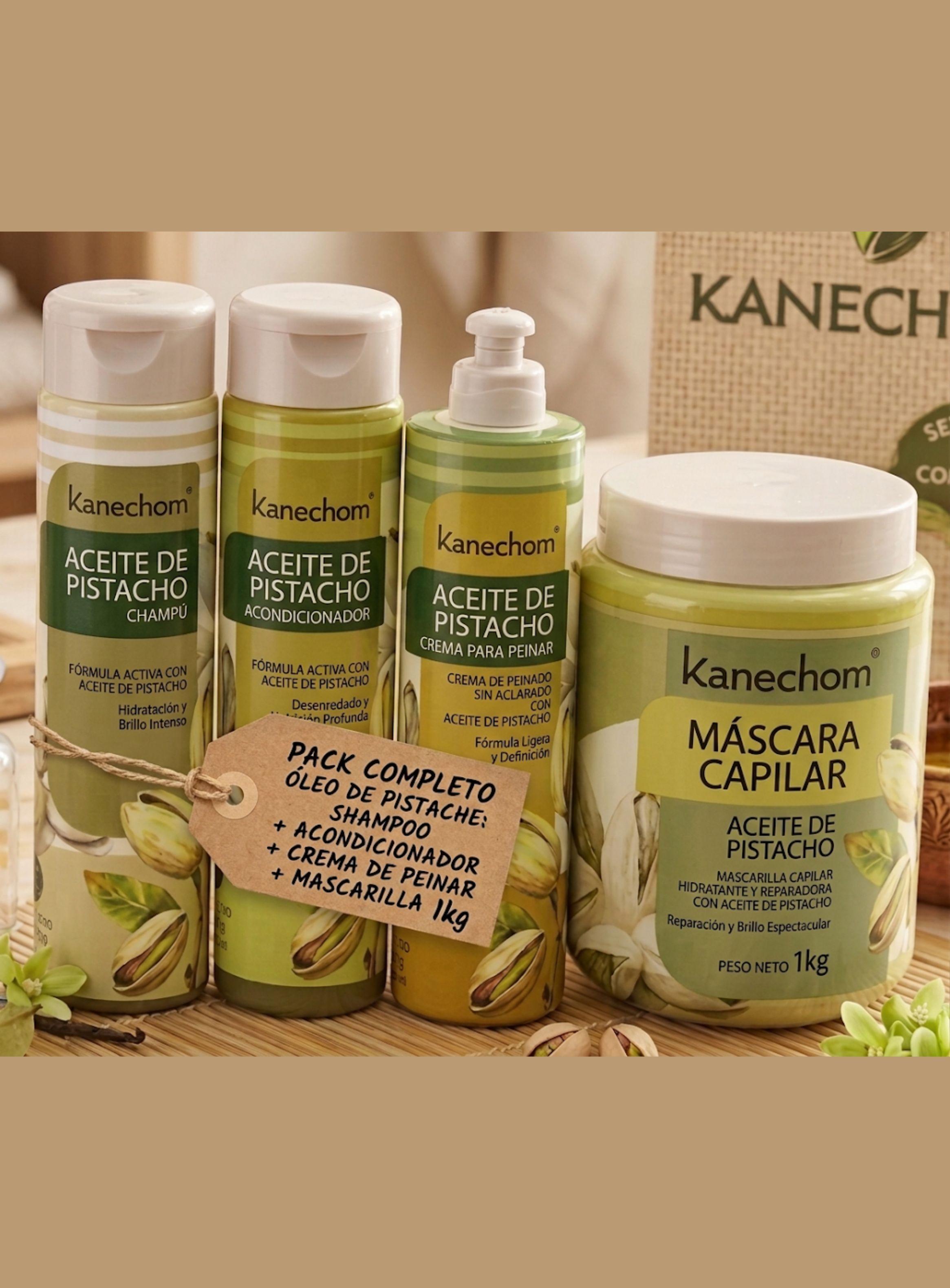 Kit Capilar Kanechom leo de Pistacho 4 Pasos Antifrizz Hidratante-2