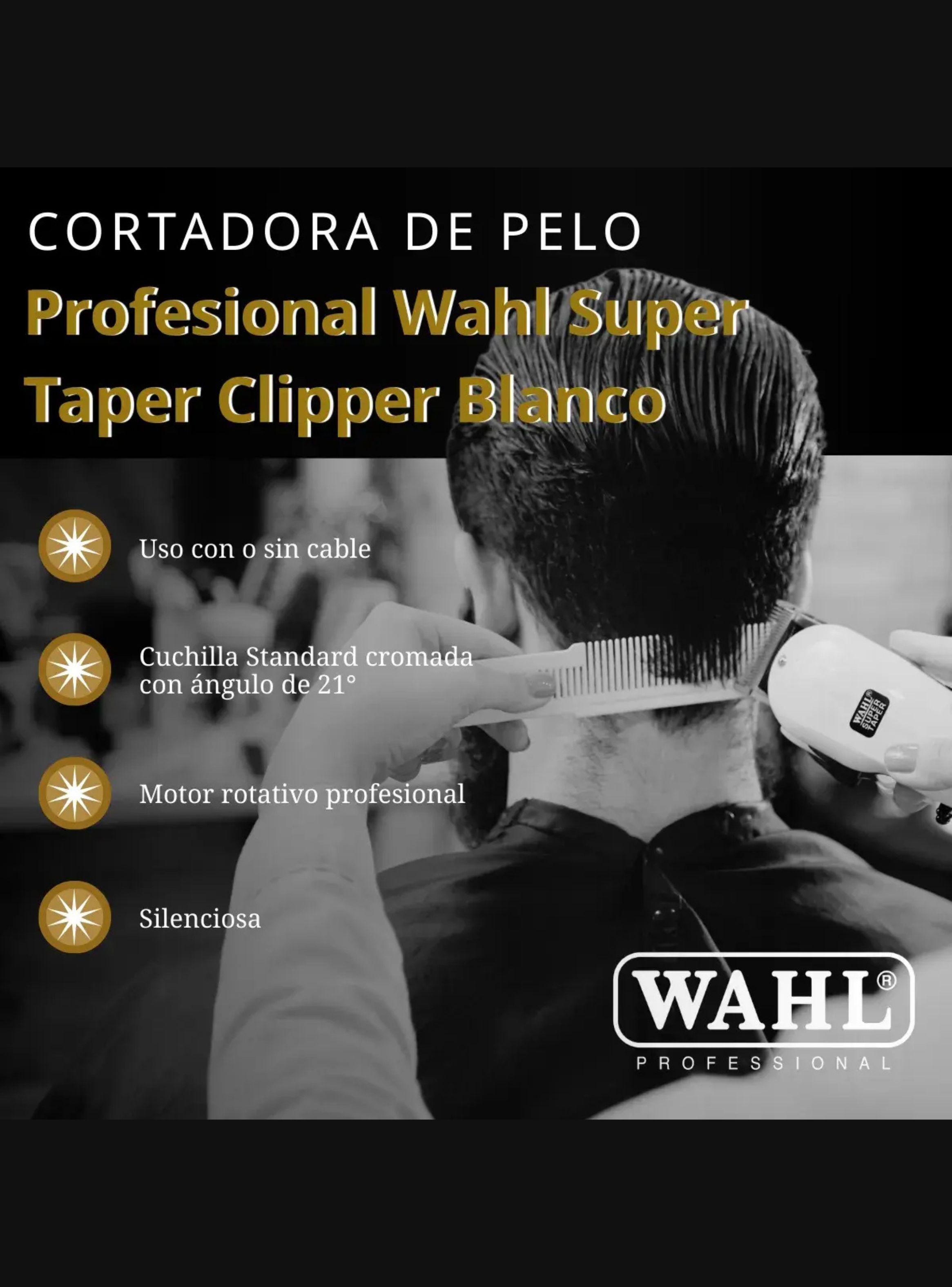 M quina Cortadora De Pelo Wahl Super Taper Profesional V5000 Con Cable Original-5