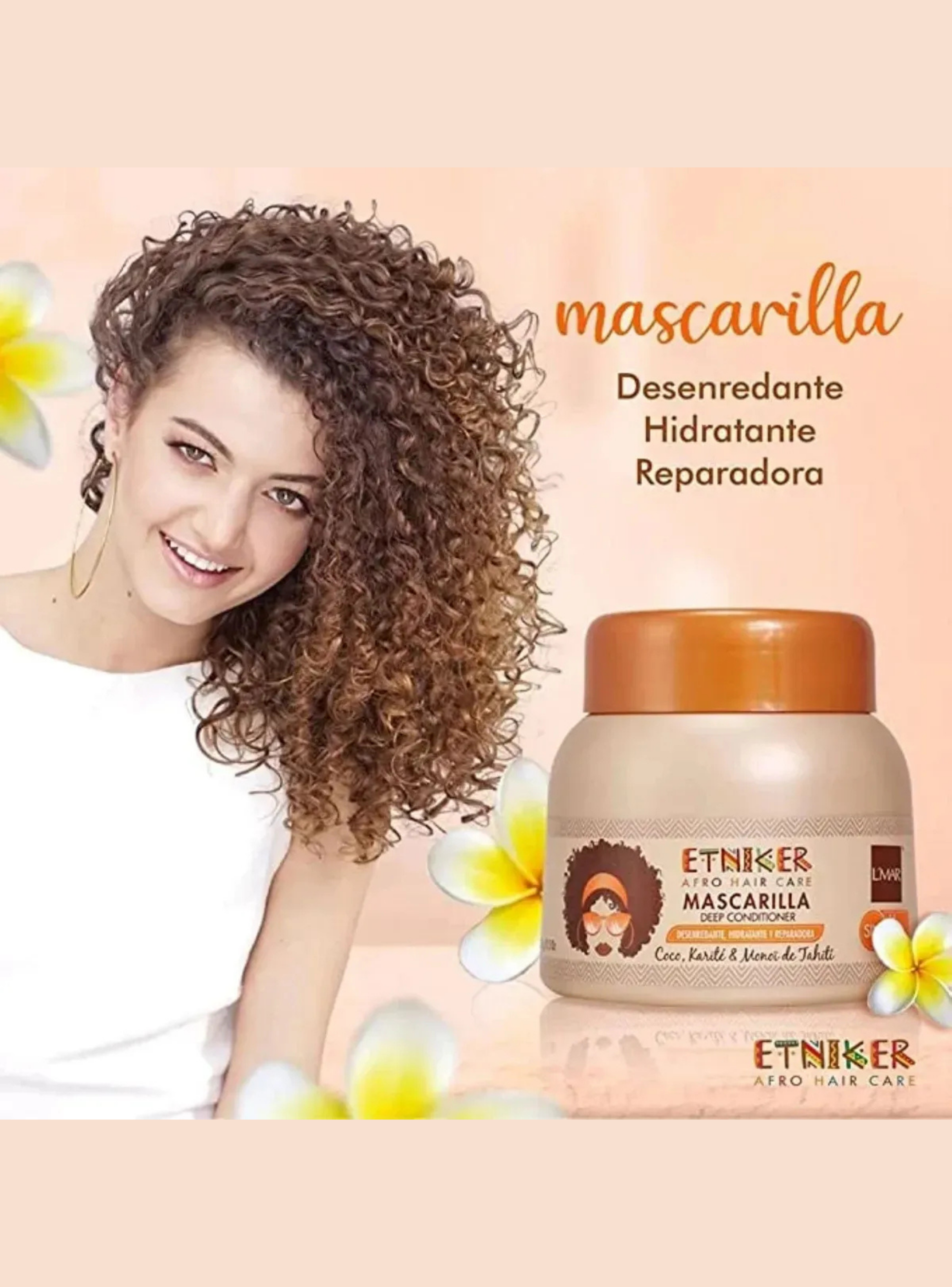 Pack Shampoo Afrohair + Mascarilla Afro + Gel Fluido Etniker-3
