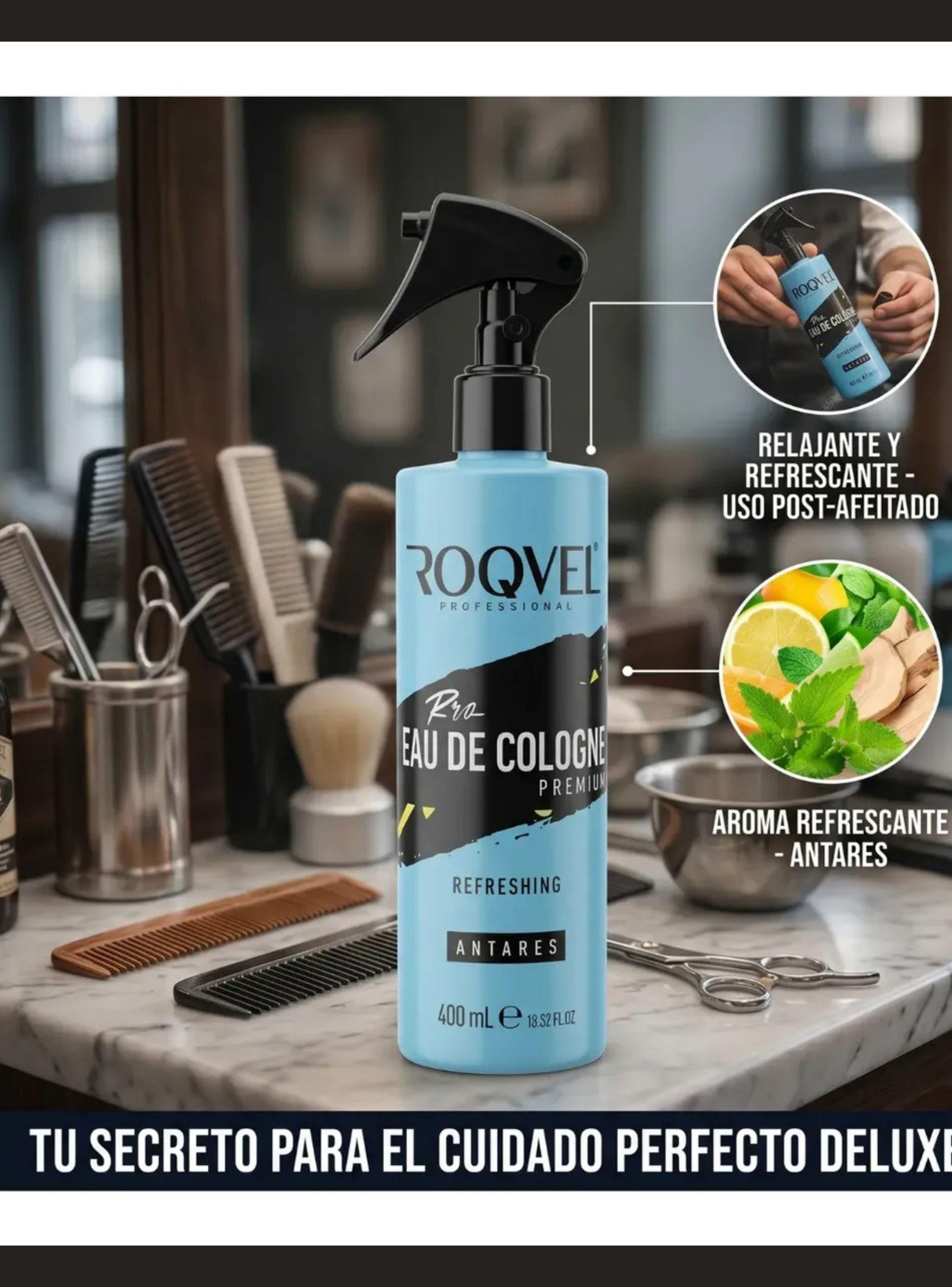 Pack 2 Colonias Roqvel Capella Y Antares Premium Spray 400ml-2