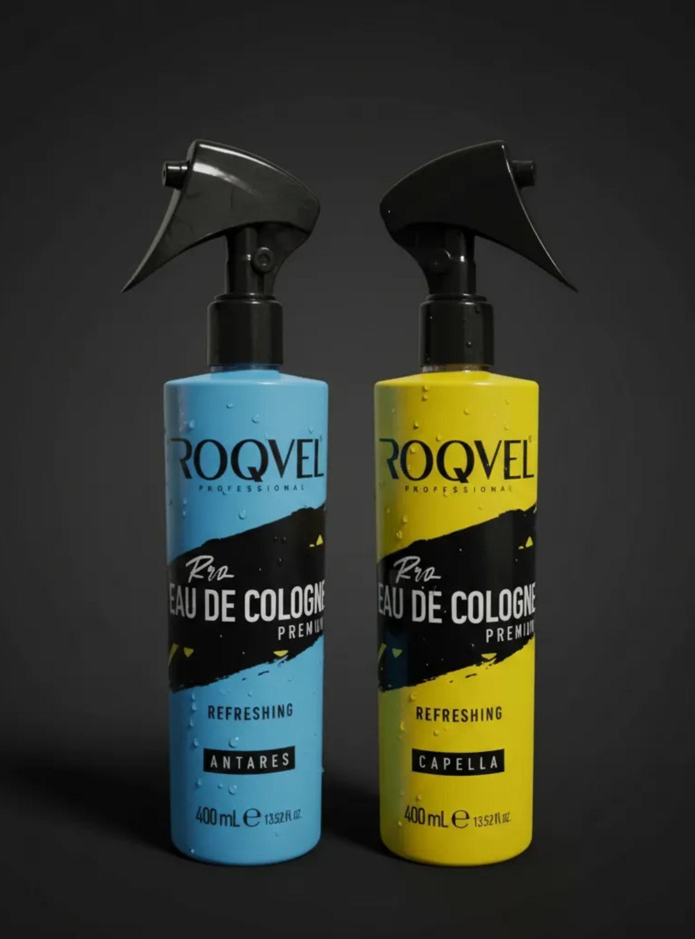 Pack 2 Colonias Roqvel Capella Y Antares Premium Spray 400ml-5