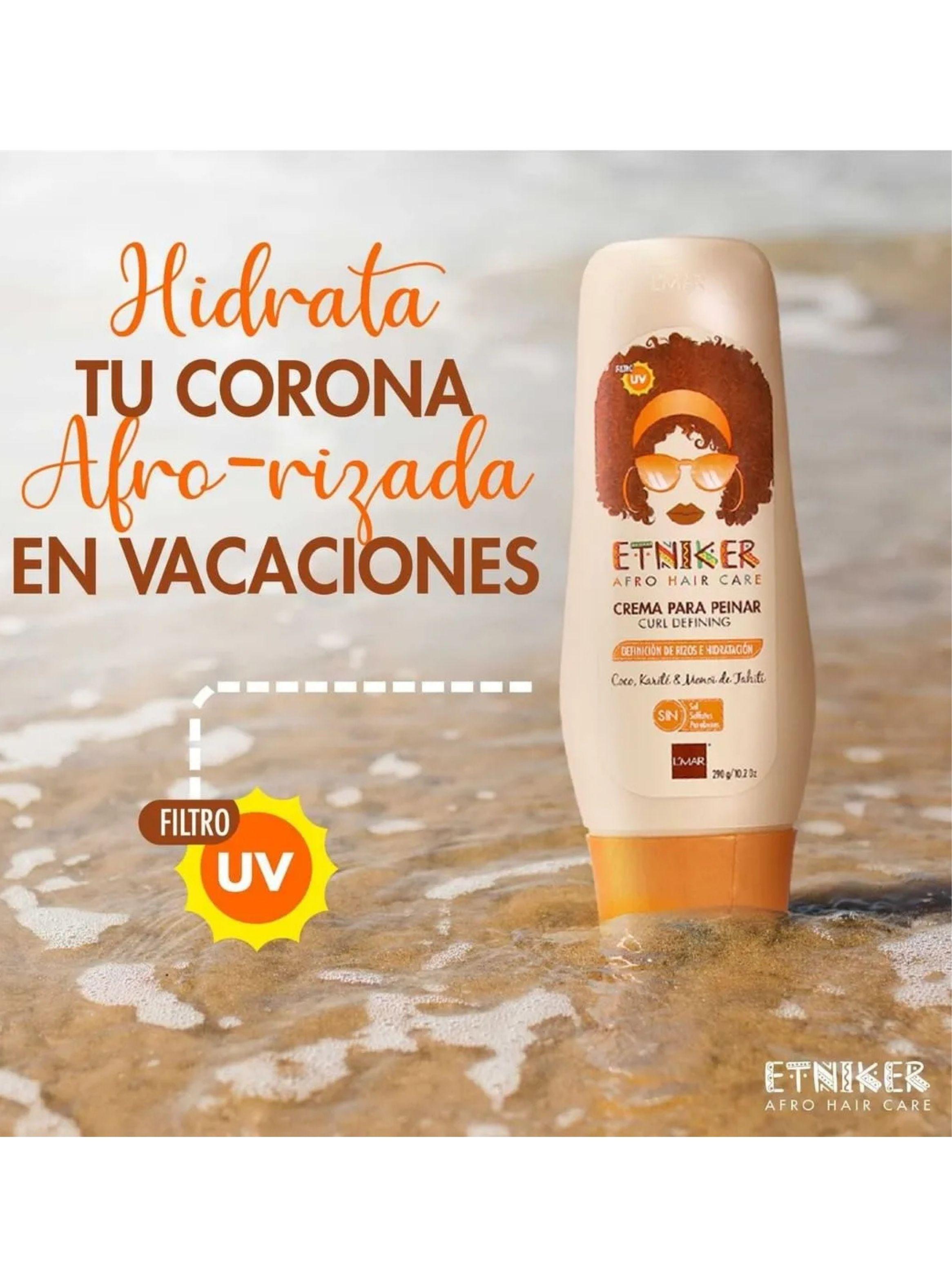 Etniker crema peinar Curl Defining 300g Recupera tus Rizos Elimina el Frizz-2
