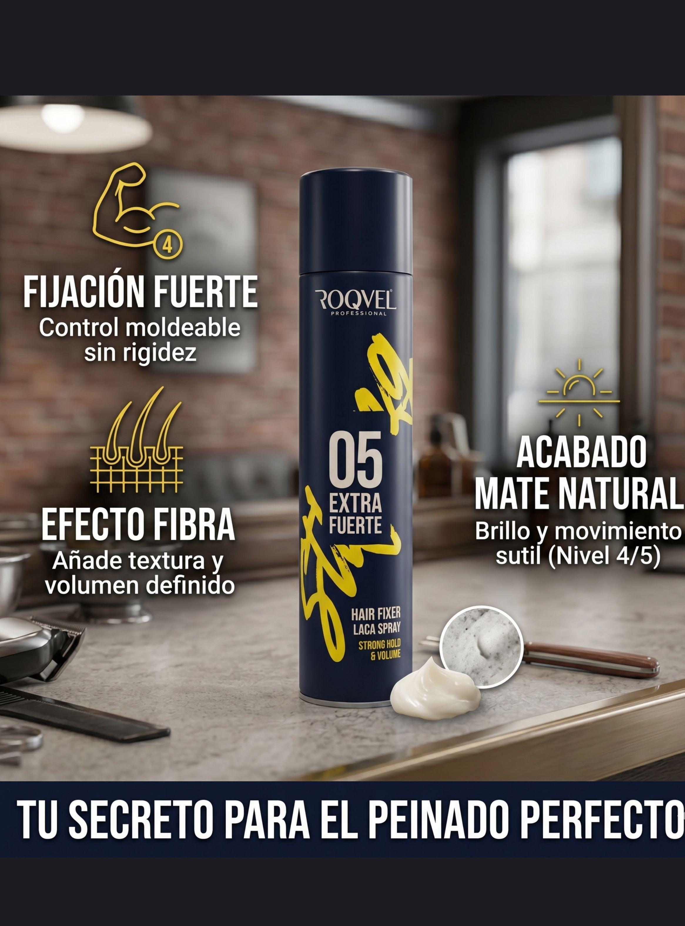 Laca Capilar Roqvel Ultra Strong Spray Fijacion Extra Fuerte 400ml-2