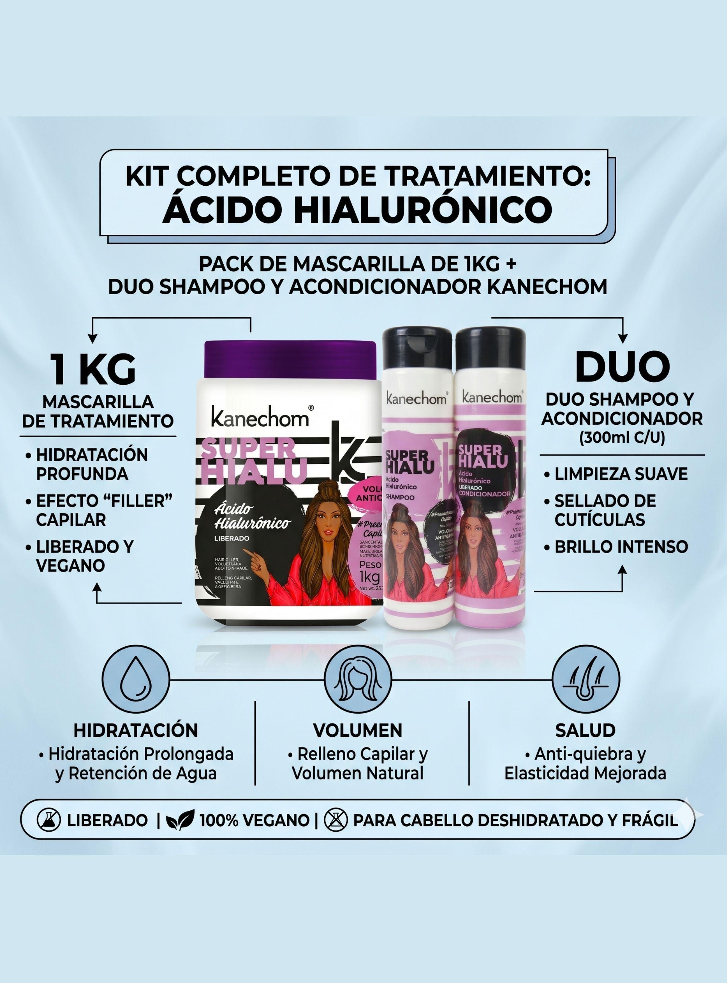 Kit Capilar Kanechom Super Hialu Acido Hialuronico-3