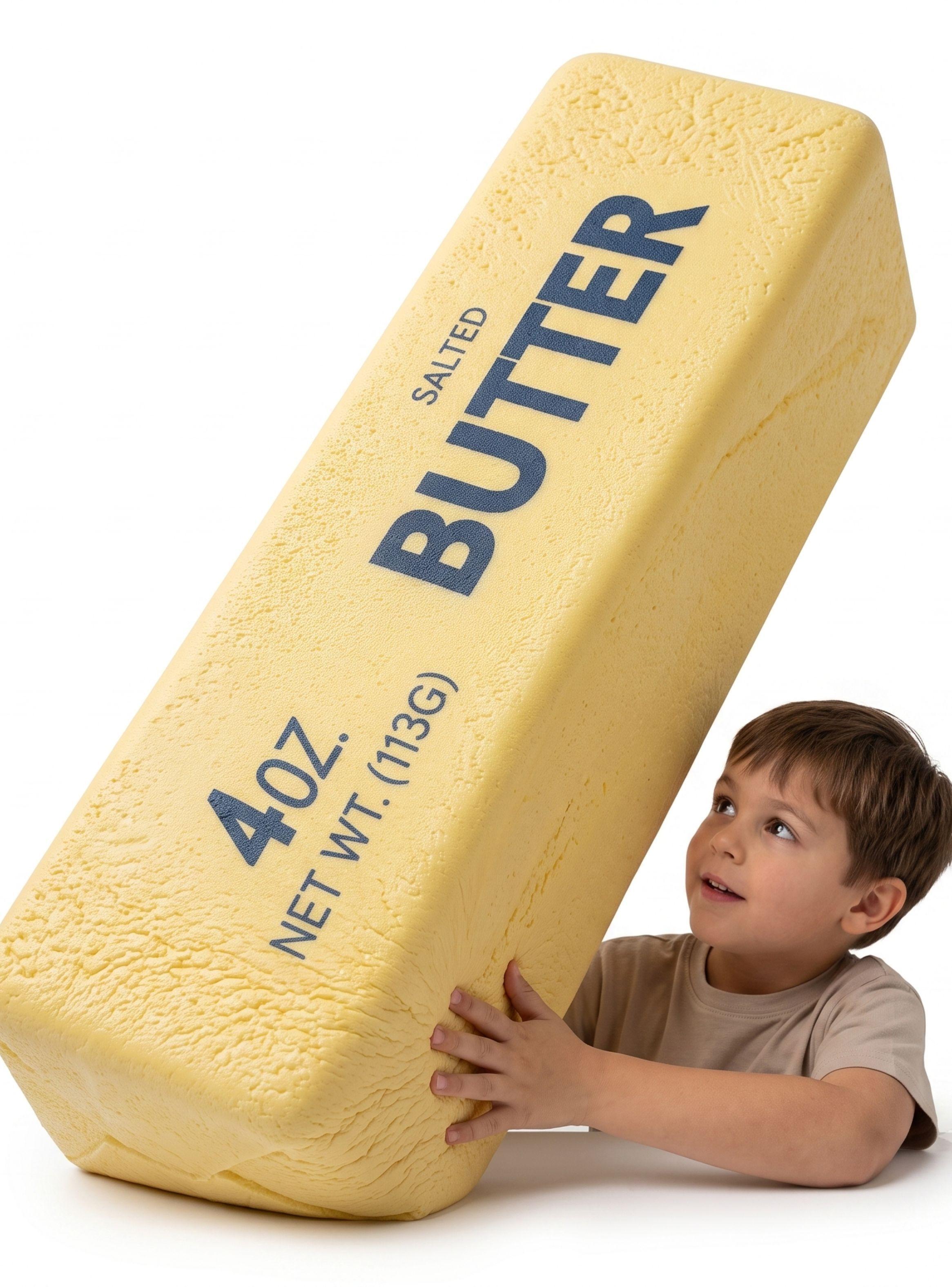Butter Squishy Mantequilla Gigante 25 cm Juguete Sensorial Niños-4
