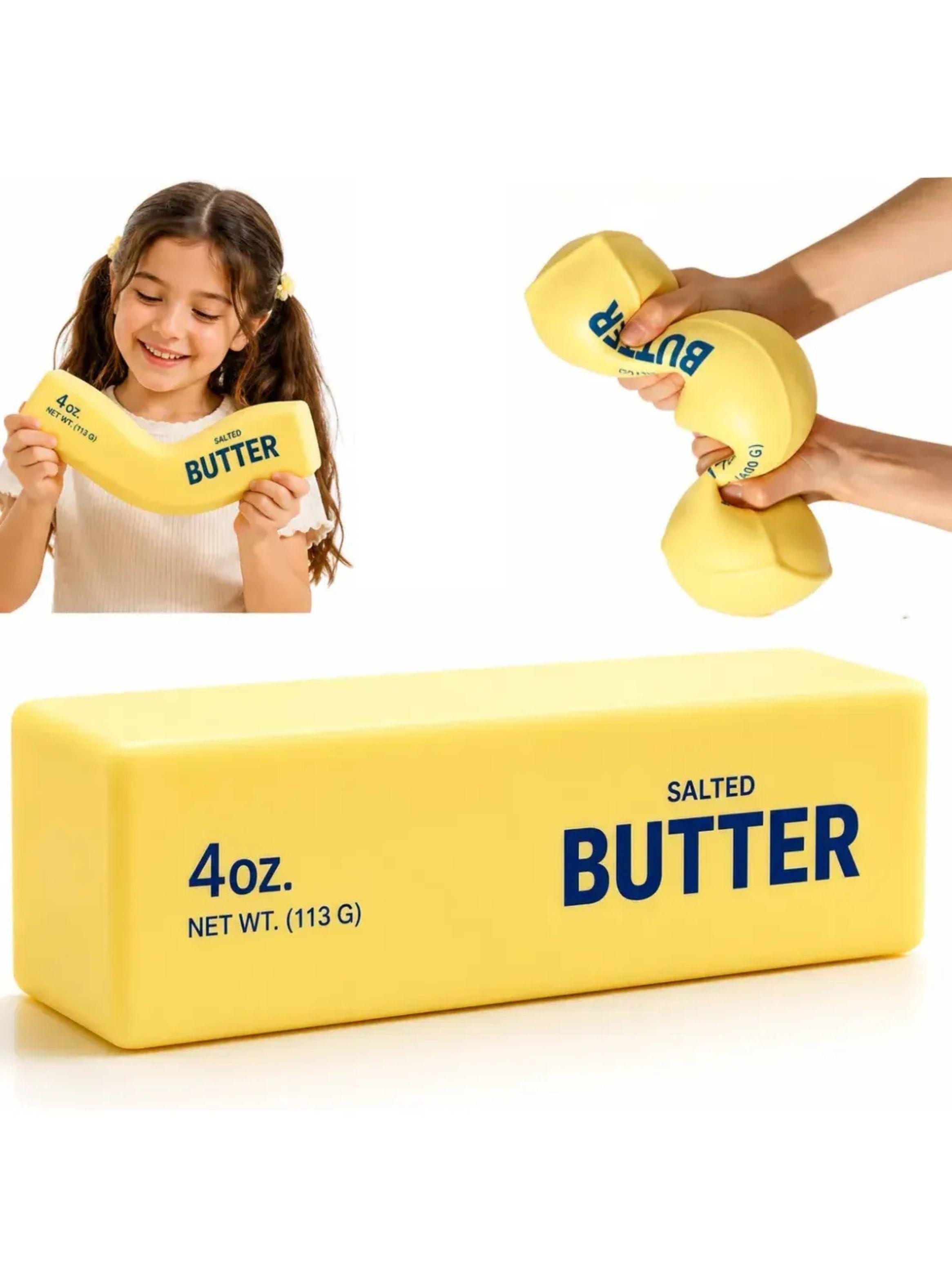 Butter Squishy Mantequilla Gigante 25 cm Juguete Sensorial Niños-5