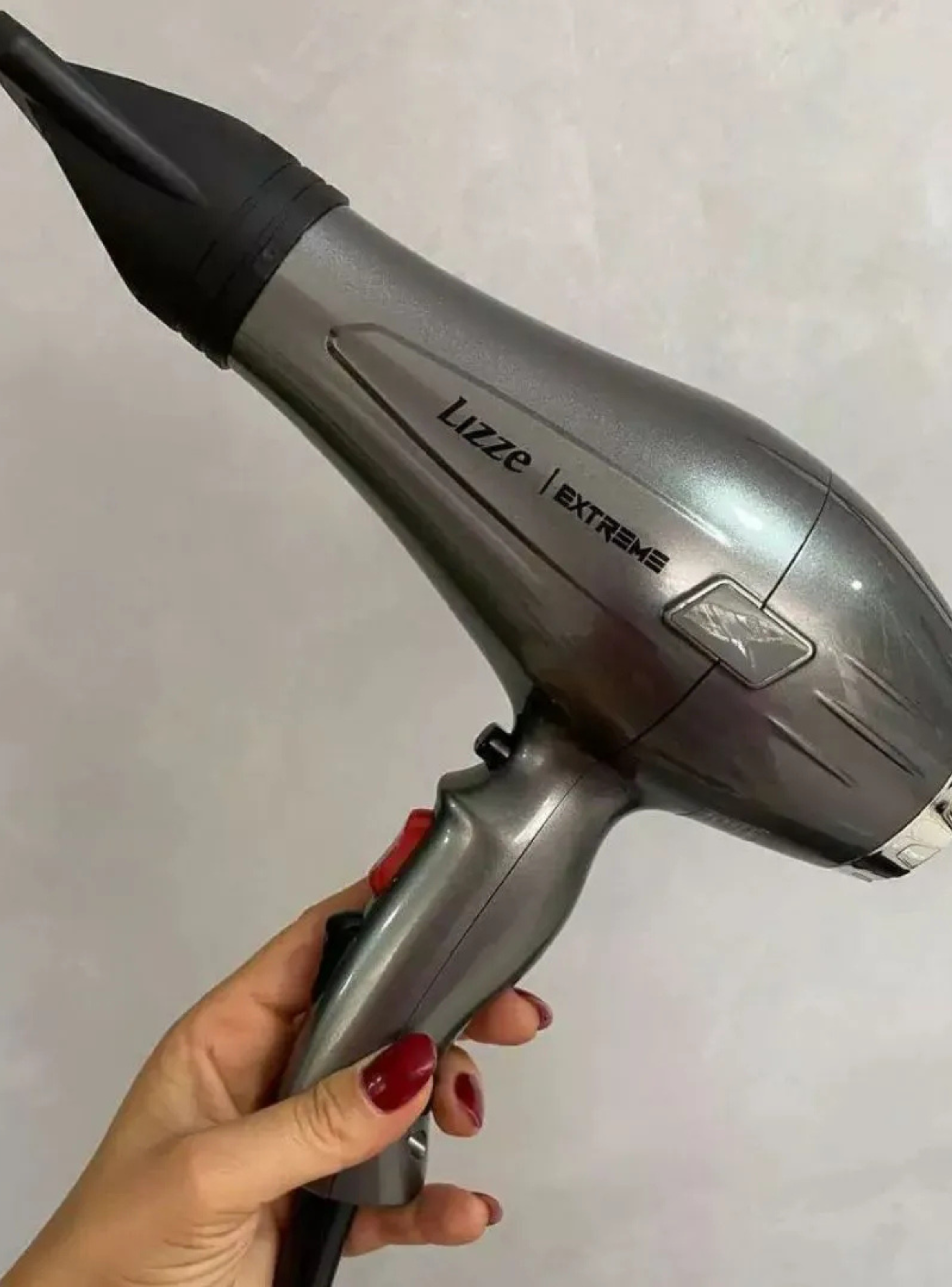 Secador Pelo Profesional Lizze Extreme 2400 Watts Gris-3