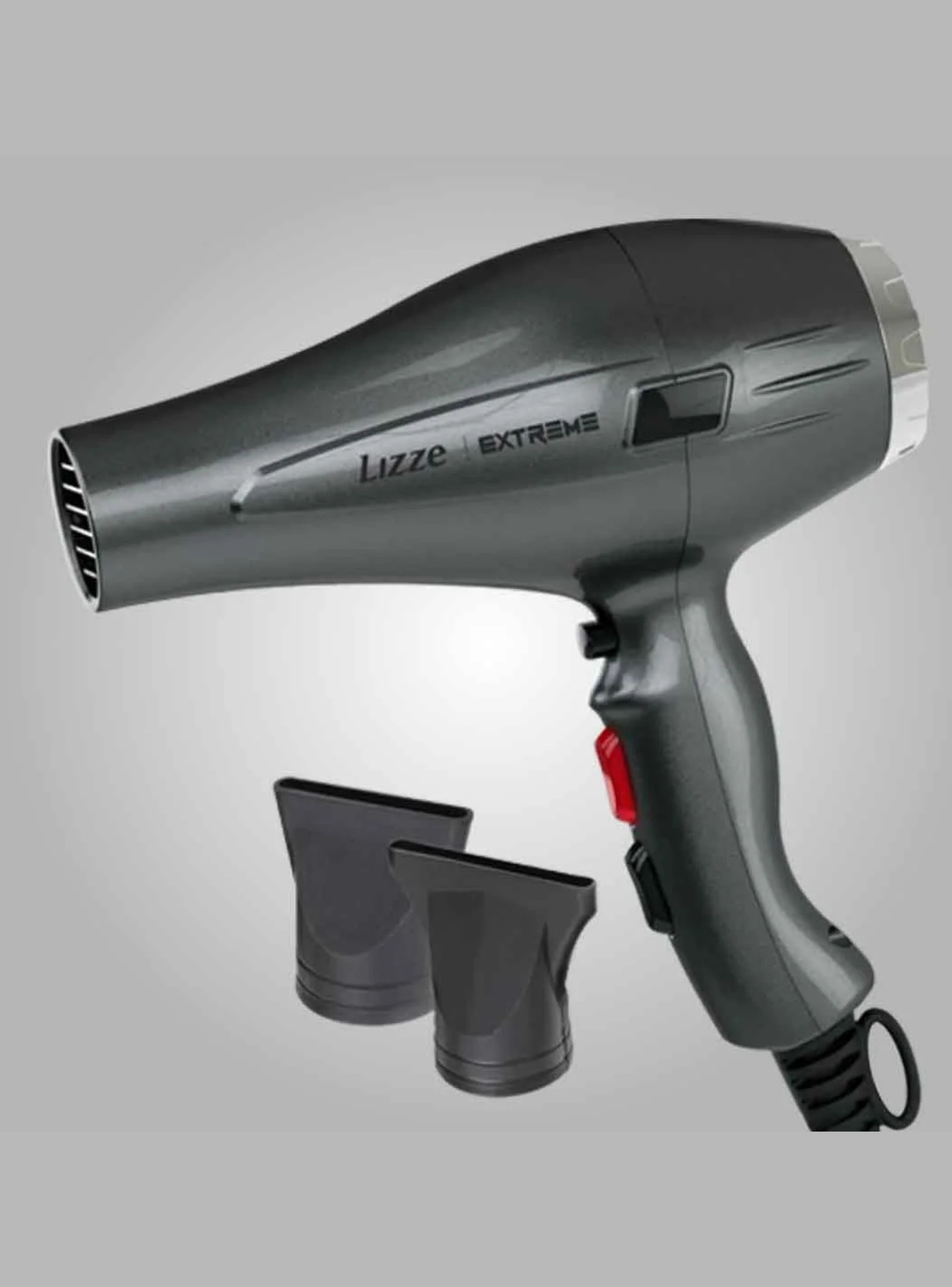 Secador Pelo Profesional Lizze Extreme 2400 Watts Gris-5