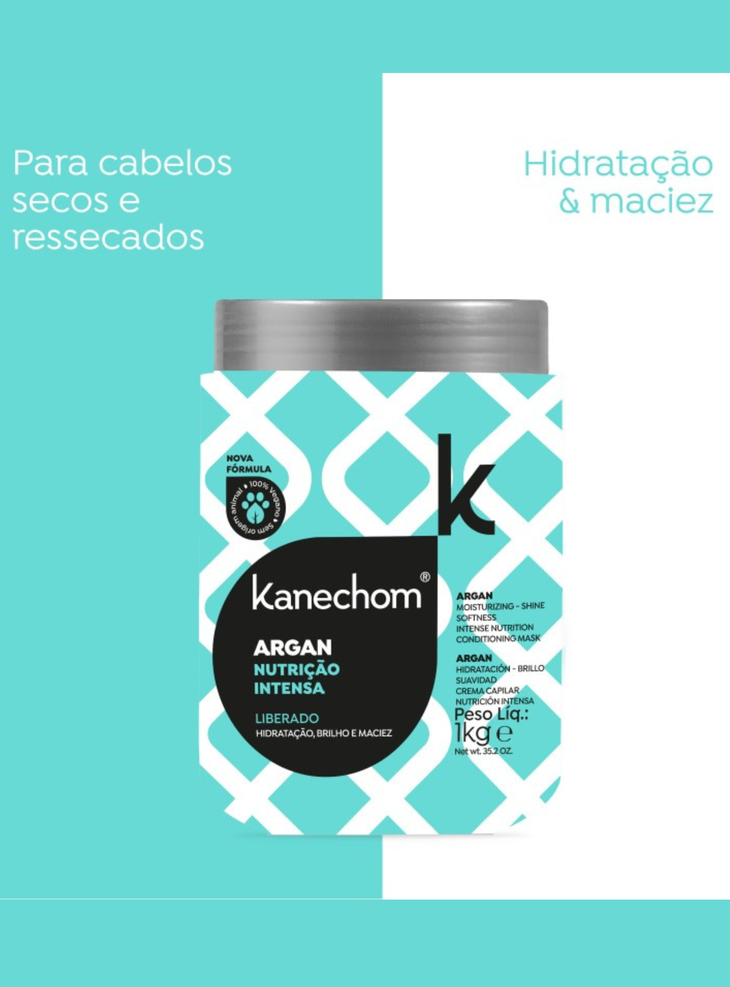 Máscara Capilar Nutrición Intensa - Aceite De Argán Kanechom-1