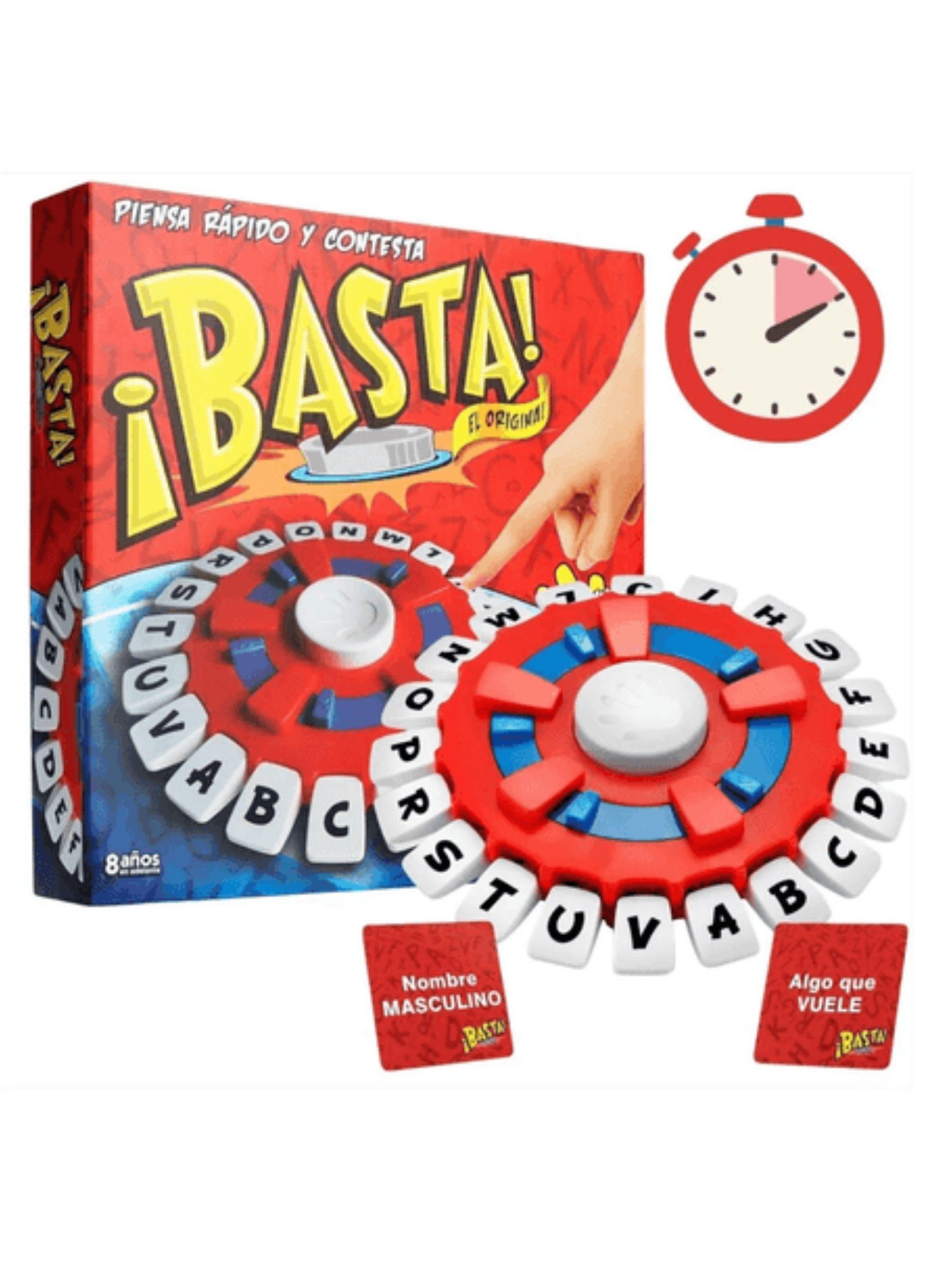 Basta Juego Mesa Familiar Piensa Rapido-4