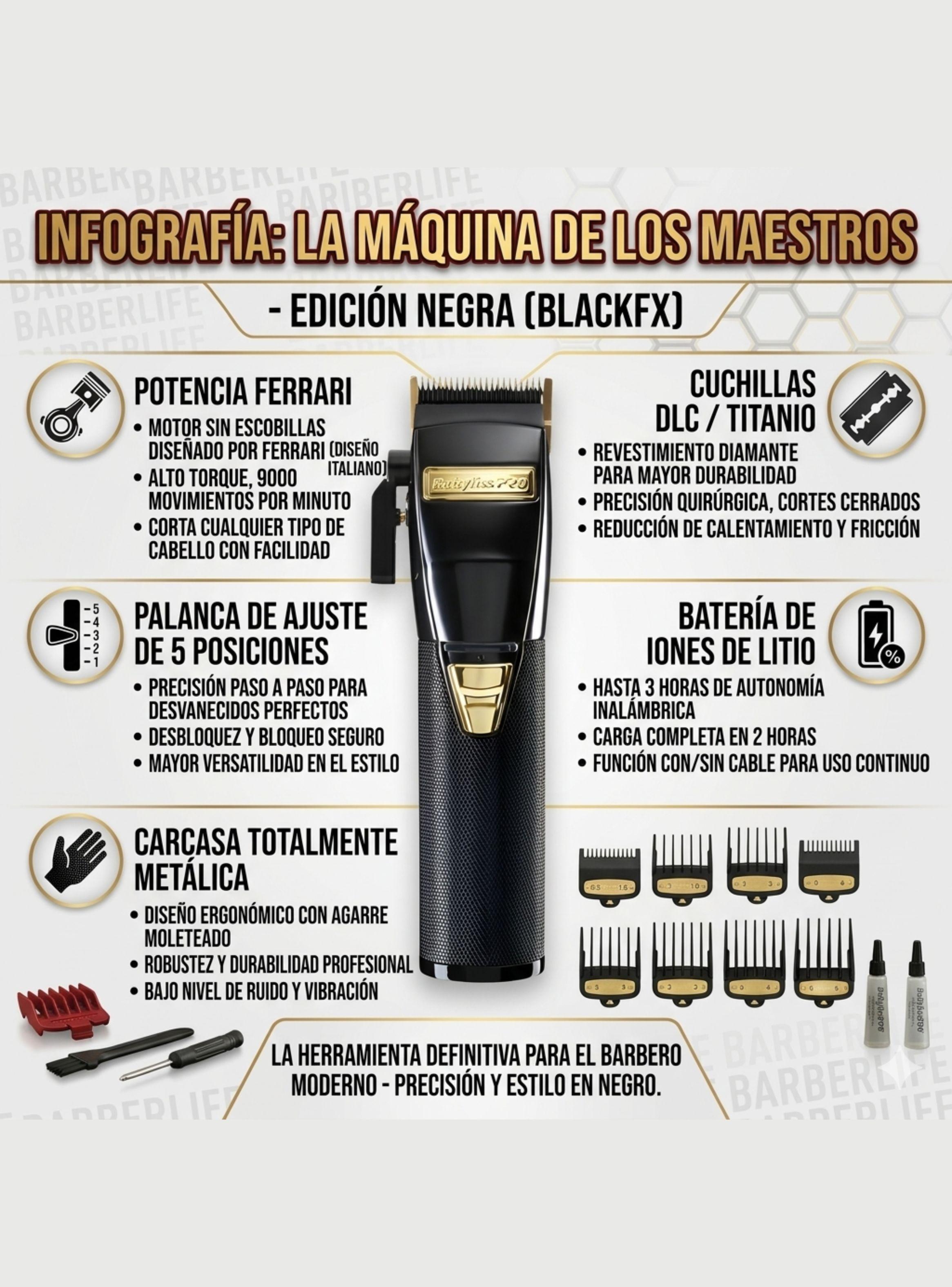 Maquina Cortadora Black Fx Motor Ferrari Original B870bn-5