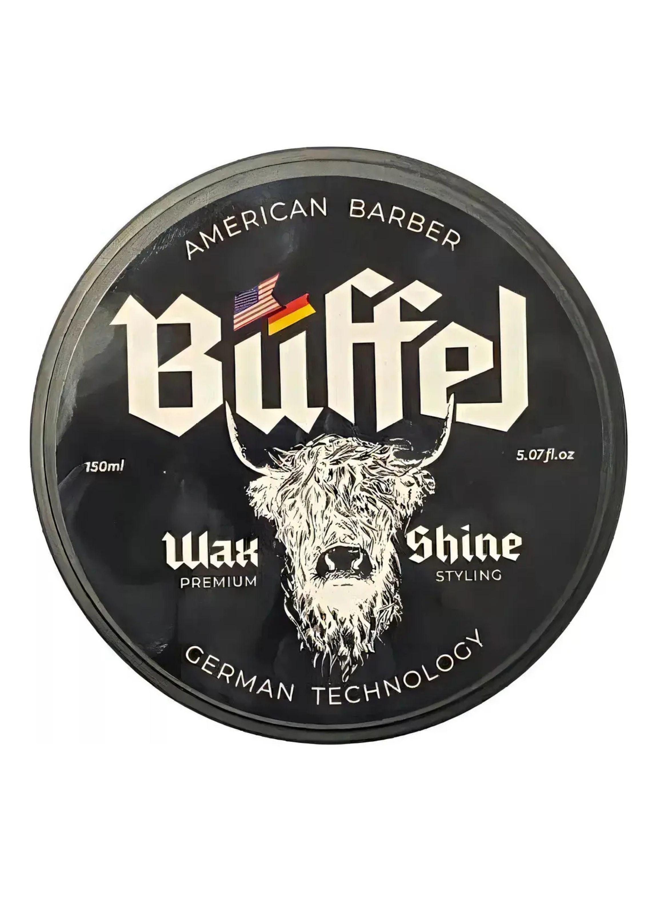 Cera Capilar Hombre Buffalo Wax Shine efecto humedo 150ml-0