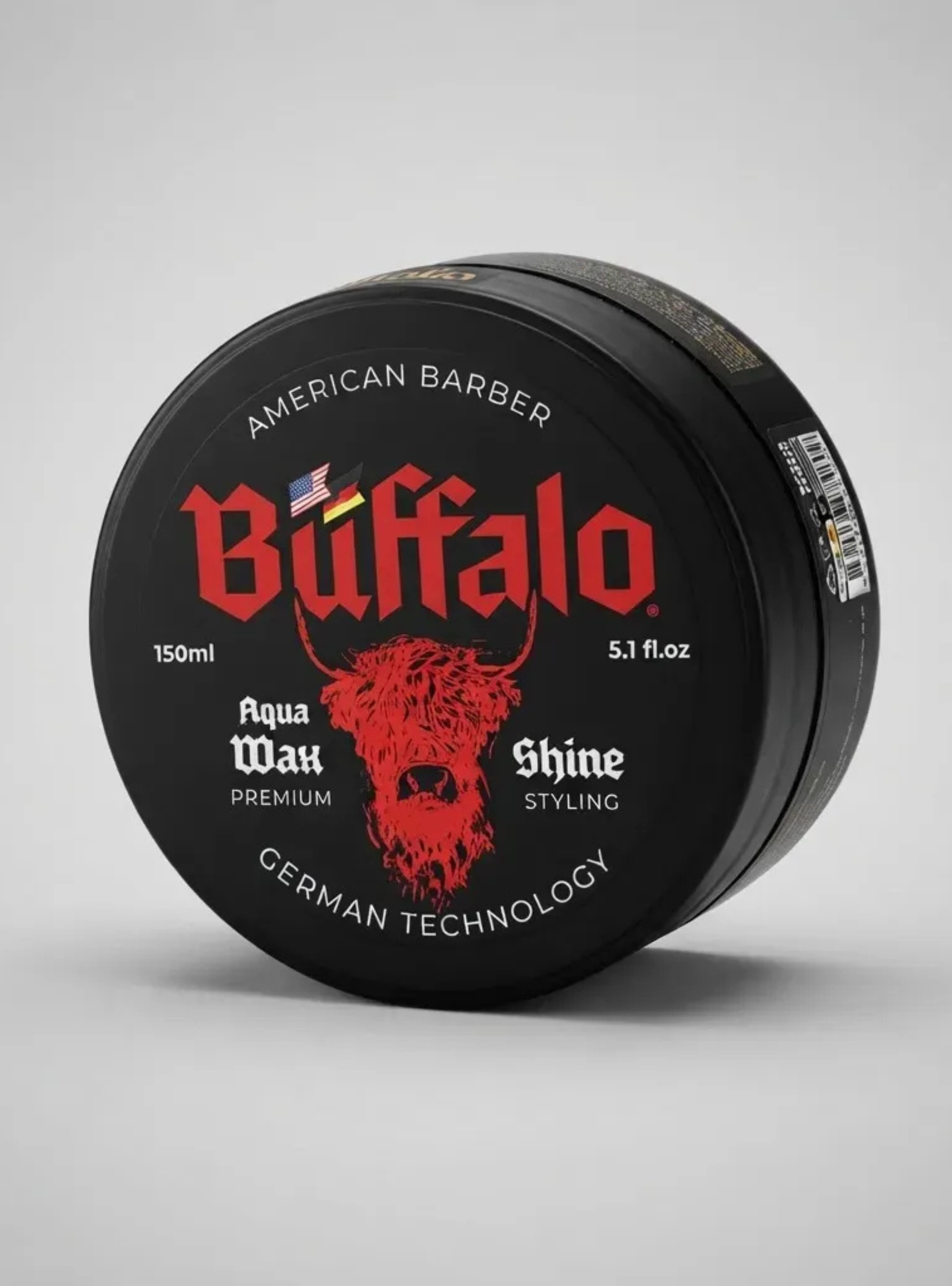 Cera Capilar Hombre Buffalo Wax Shine efecto humedo 150ml-3