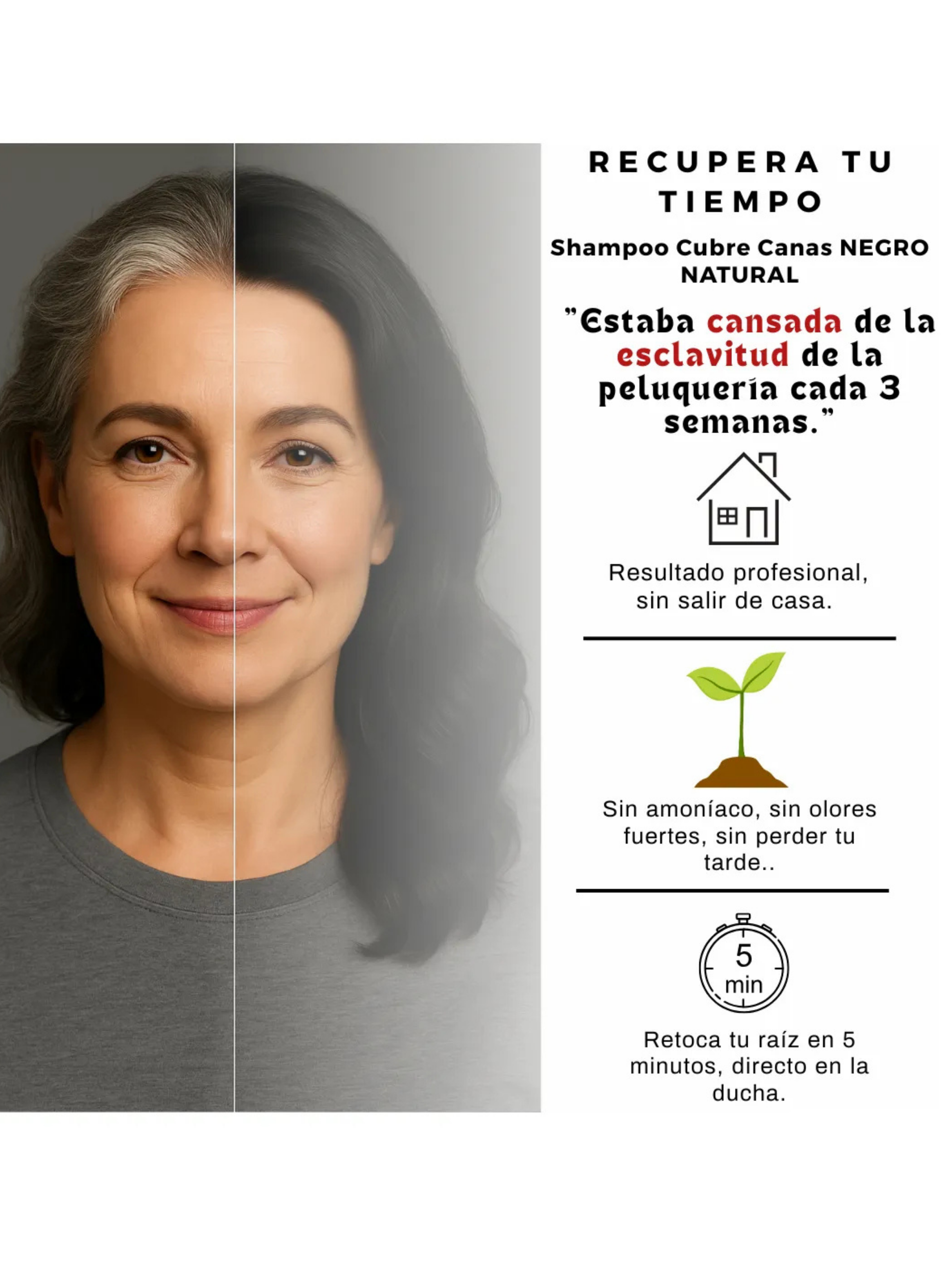 Pack 4x2 Shampoo Dexe Cubre Canas Negro - Tienda Oficial -6