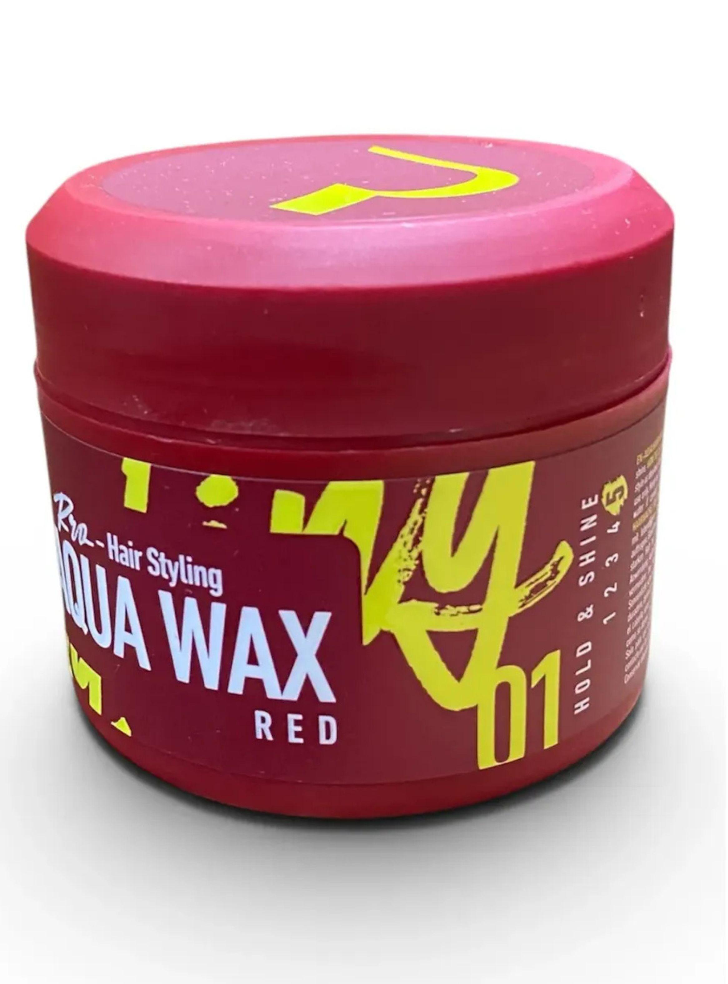 Cera Capilar Roqvel Aqua Wax Red Fijacion Fuerte Peinado 150ml-2
