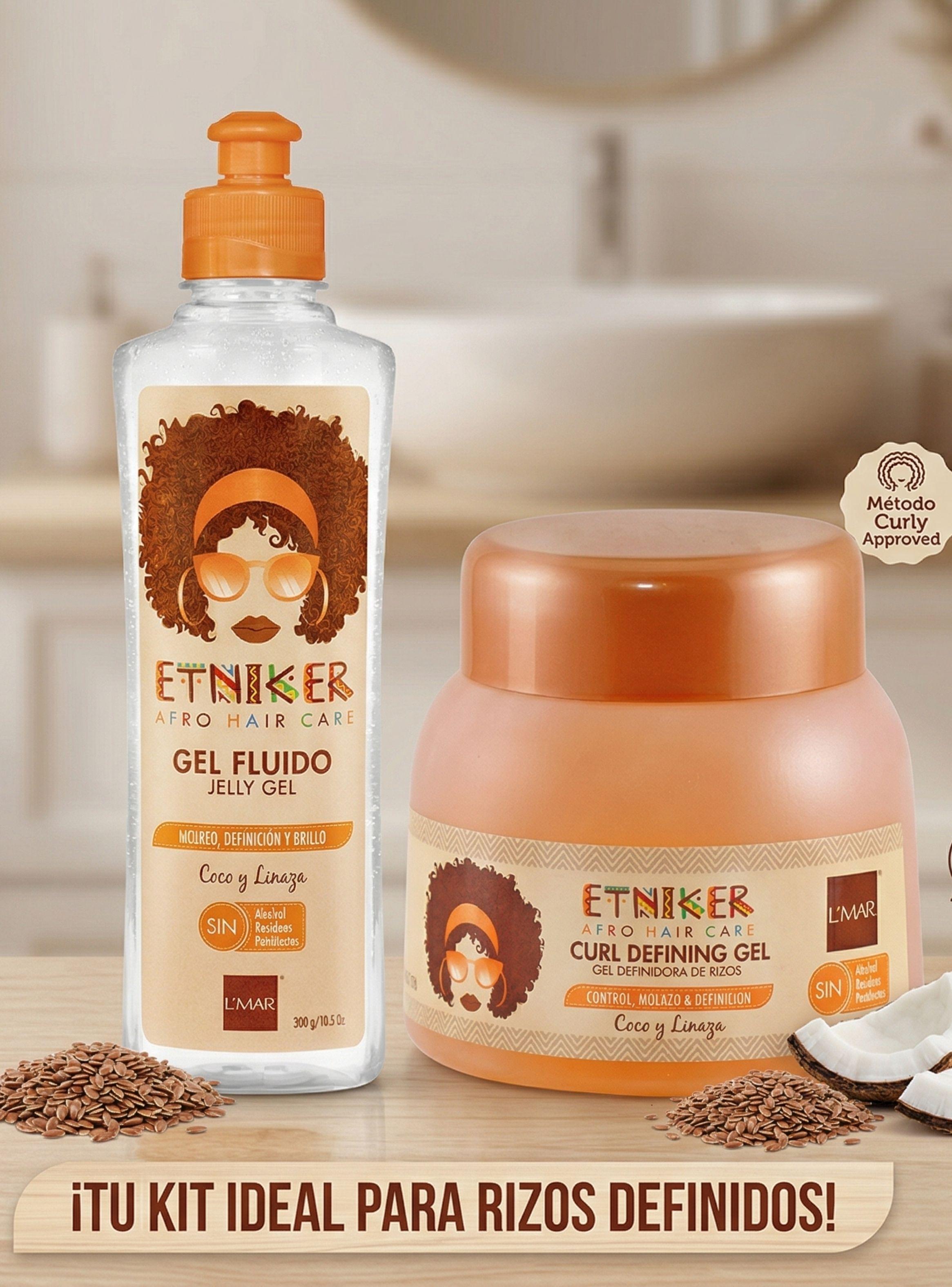 Kit Rulos Gel Fluido Jelly Gel Definidor 300g Apto Curly-2
