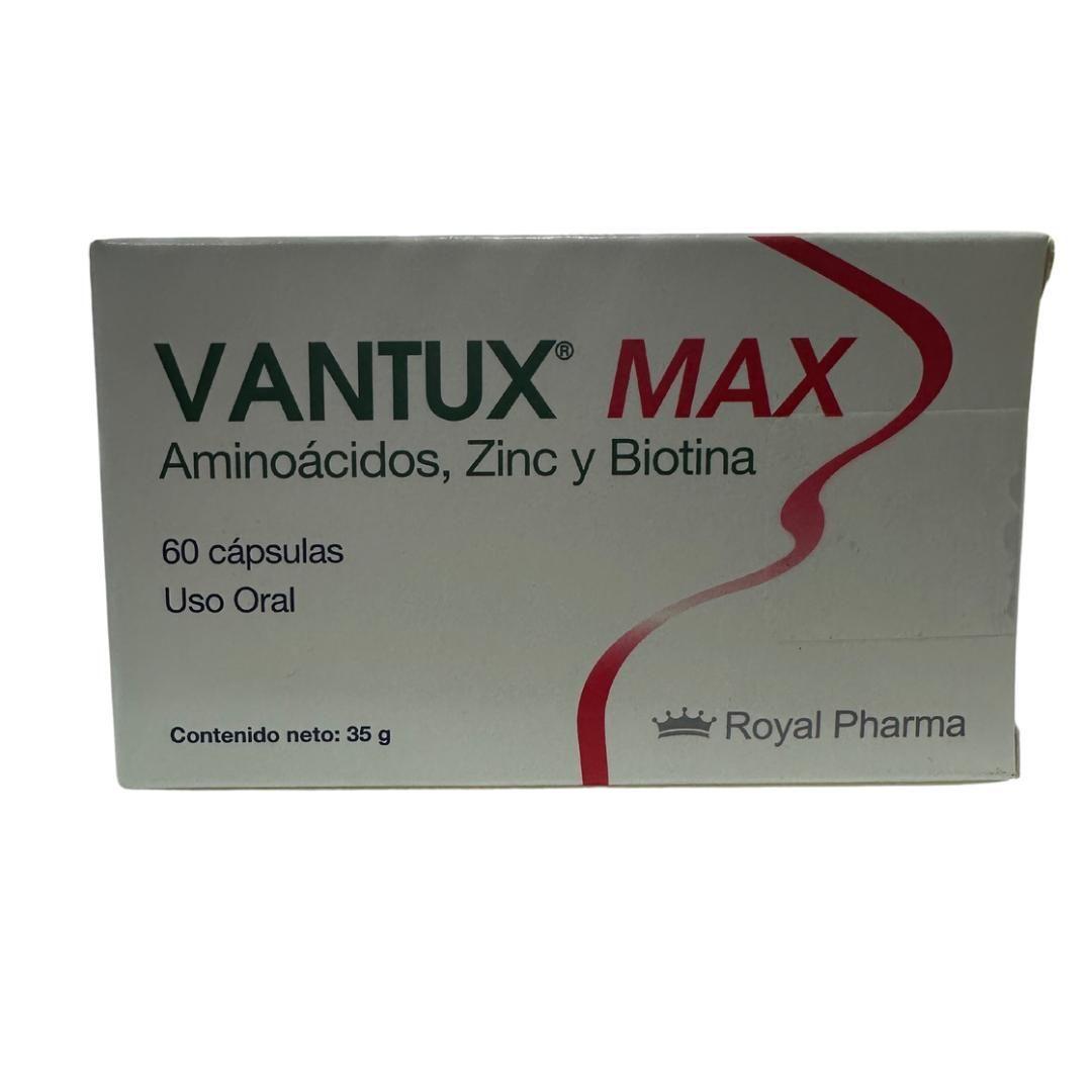 VANTUX MAX AMINOACIDOS, ZINC Y BIOTINA X 60 CAPSULAS-0