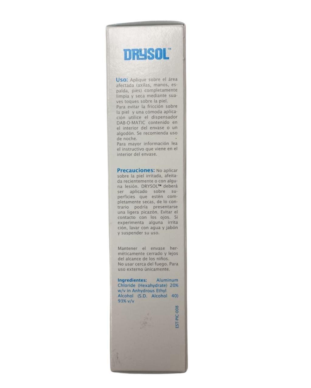 Drysol Antitranspirante para la Hiperhidrosis x 35ml-1