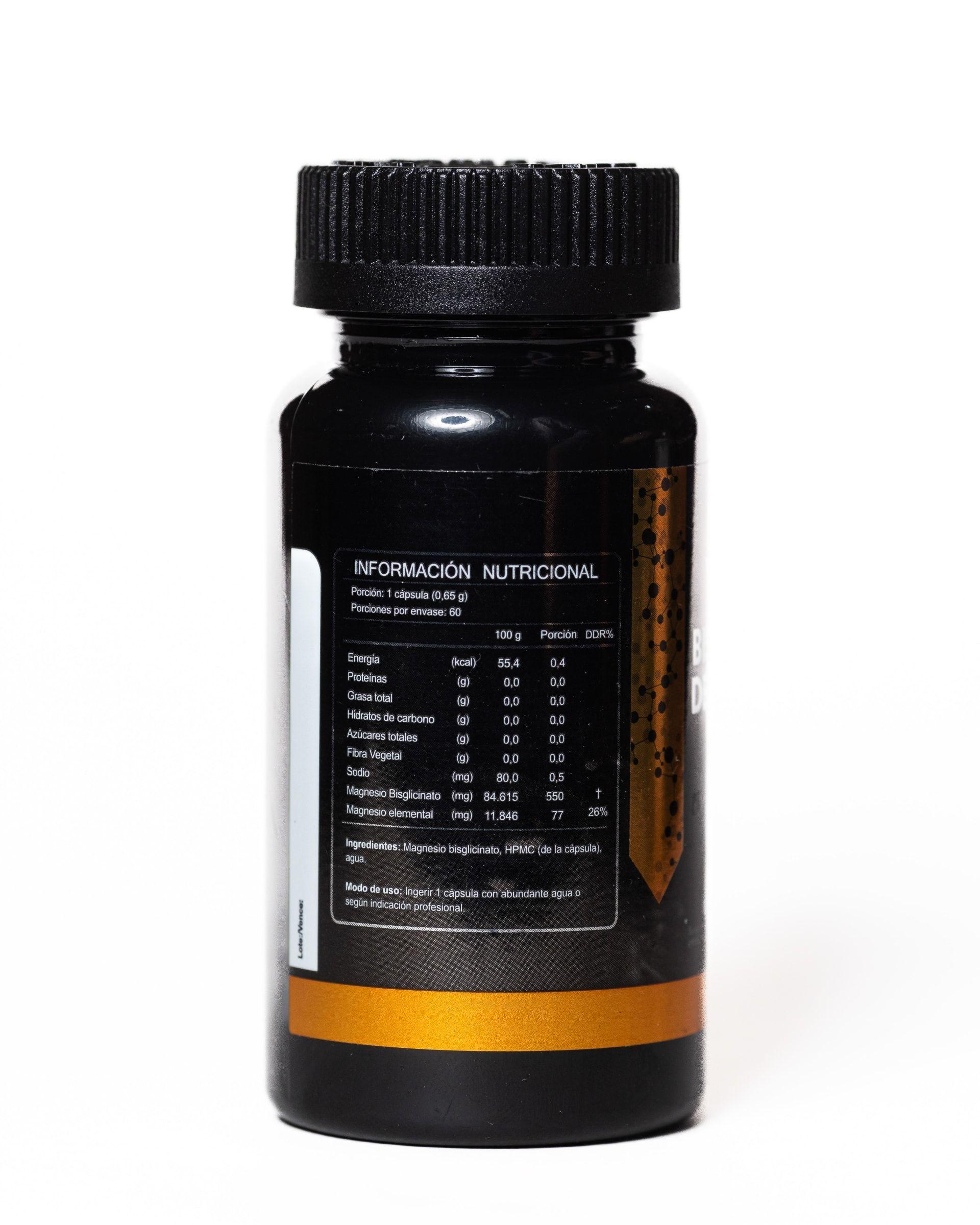 BISGLICINATO DE MAGNESIO X 60 CAPSULAS VEGETALES-2