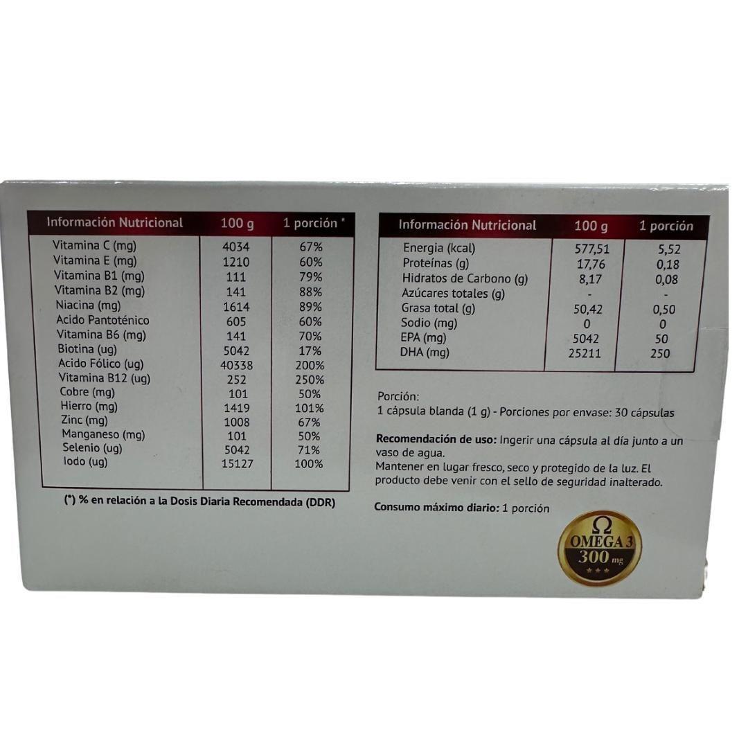REGENESIS MAX X 30 CAPSULAS OMEGA 3-1