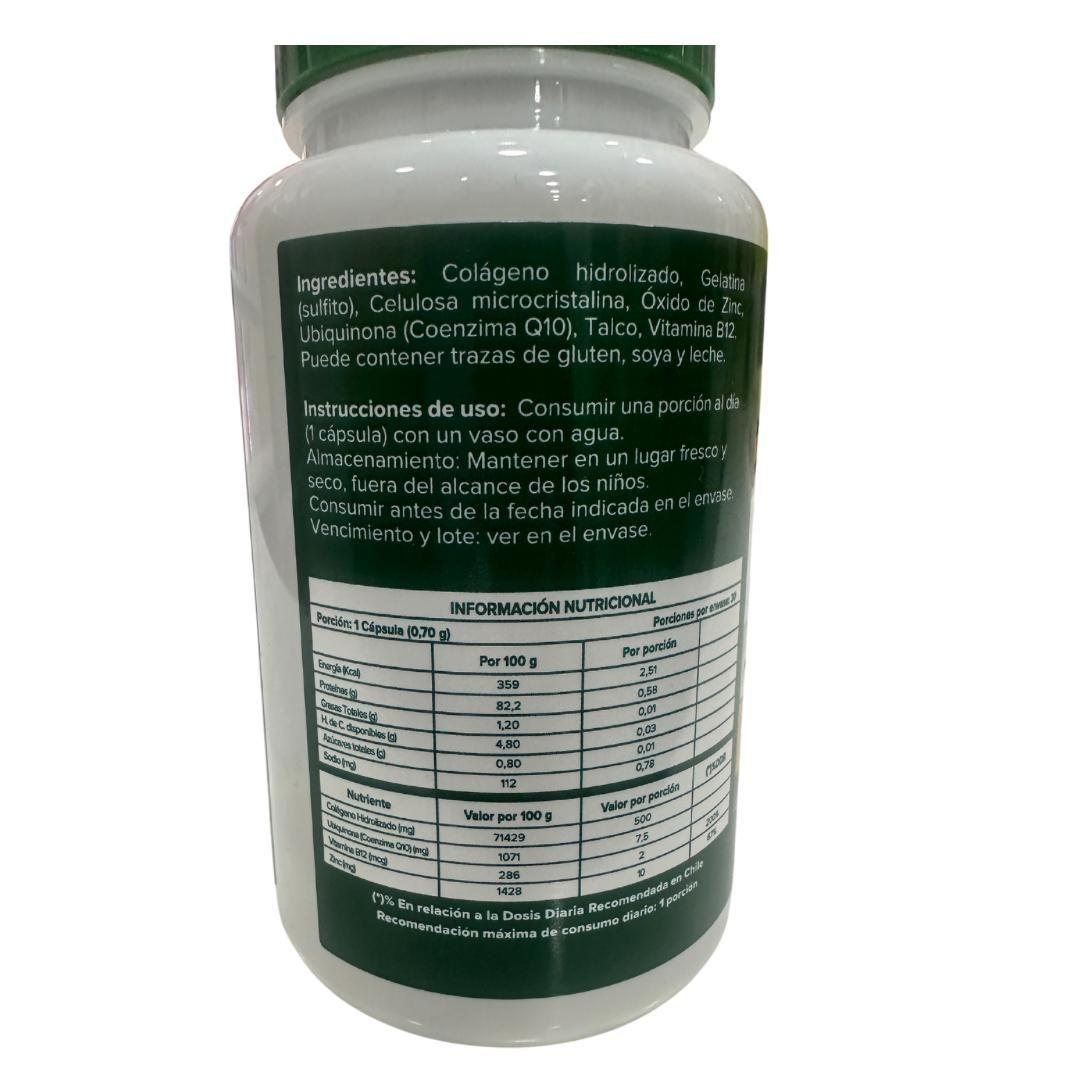 X RAY CAPS COLAGENO HIDROLIZADO ZINC COENZIMA Q10 VITAMINA B12 X 30 CAPSULAS-2