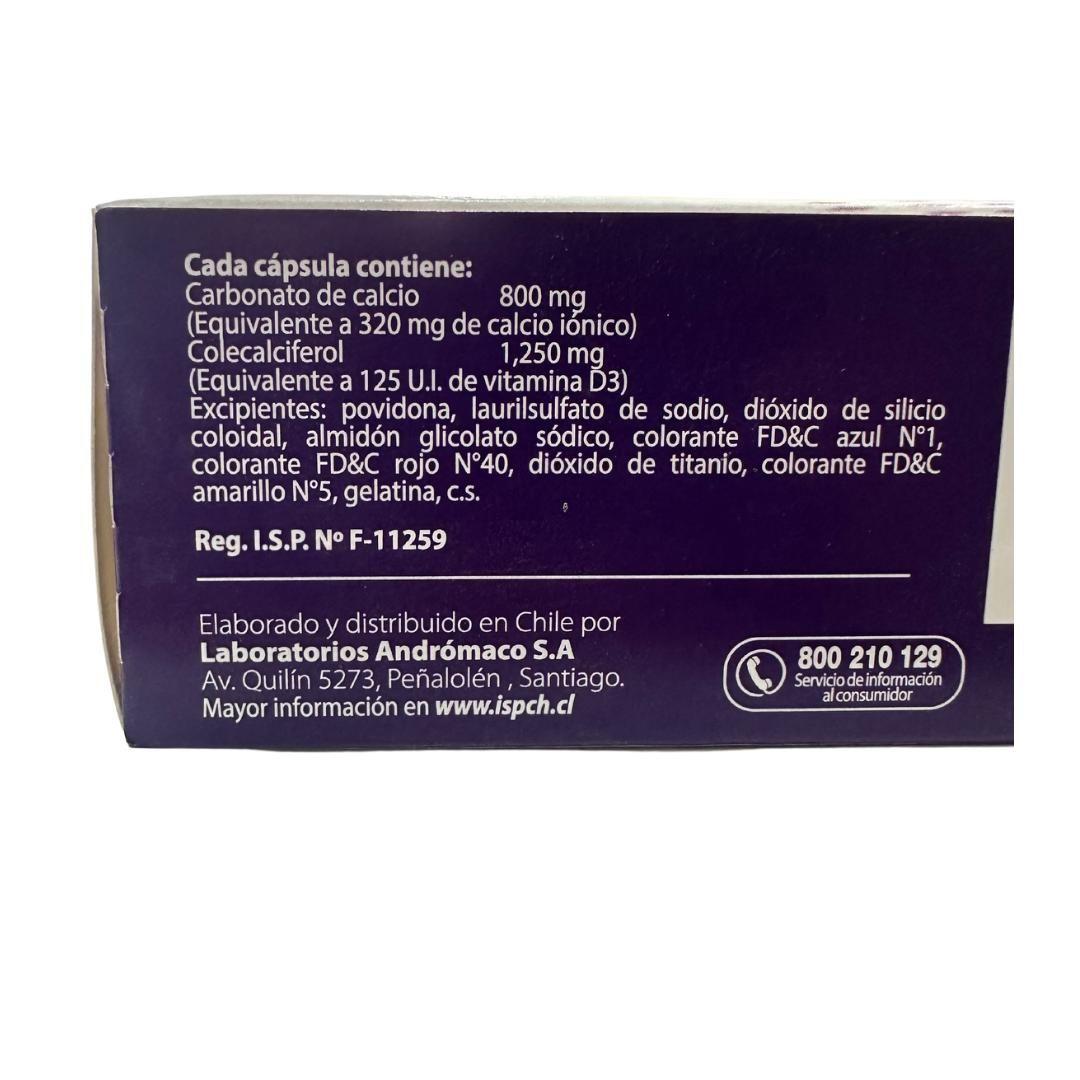 ELCAL D X 30 CAPSULAS CALCIO 320MG VITAMINA D 125U.I-1