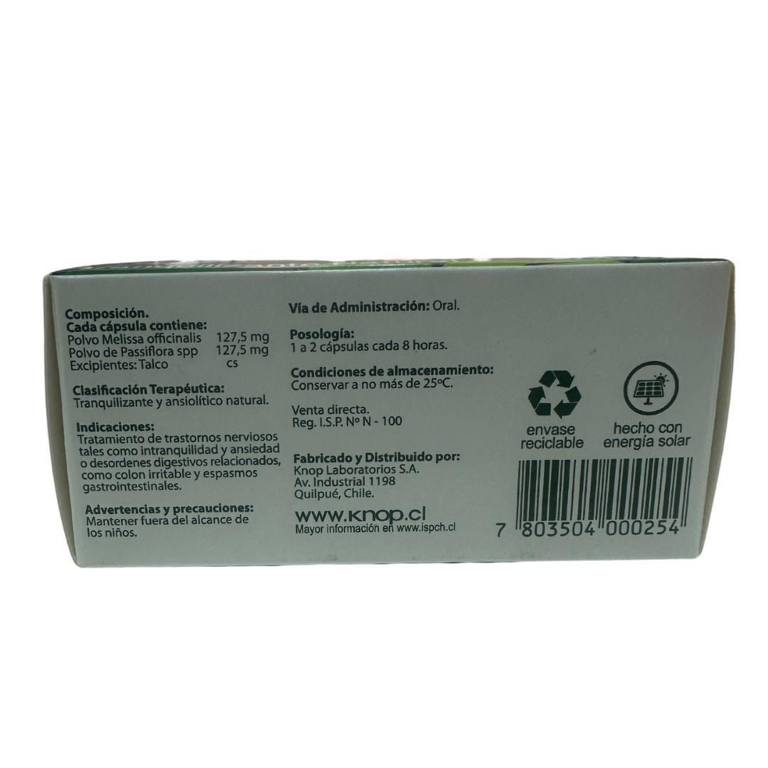 MELIPASS TRANQUILIZANTE NATURAL X 60 CAPSULAS-1