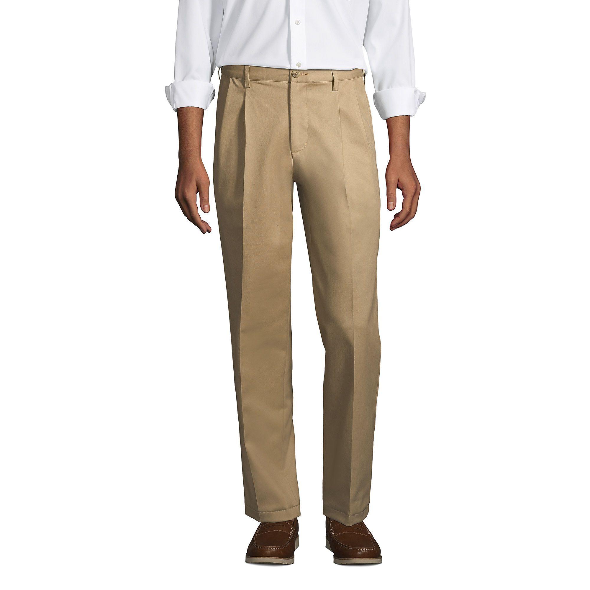 Pantalón Gabardina Ejecutivo Con Pinzas Beige-1