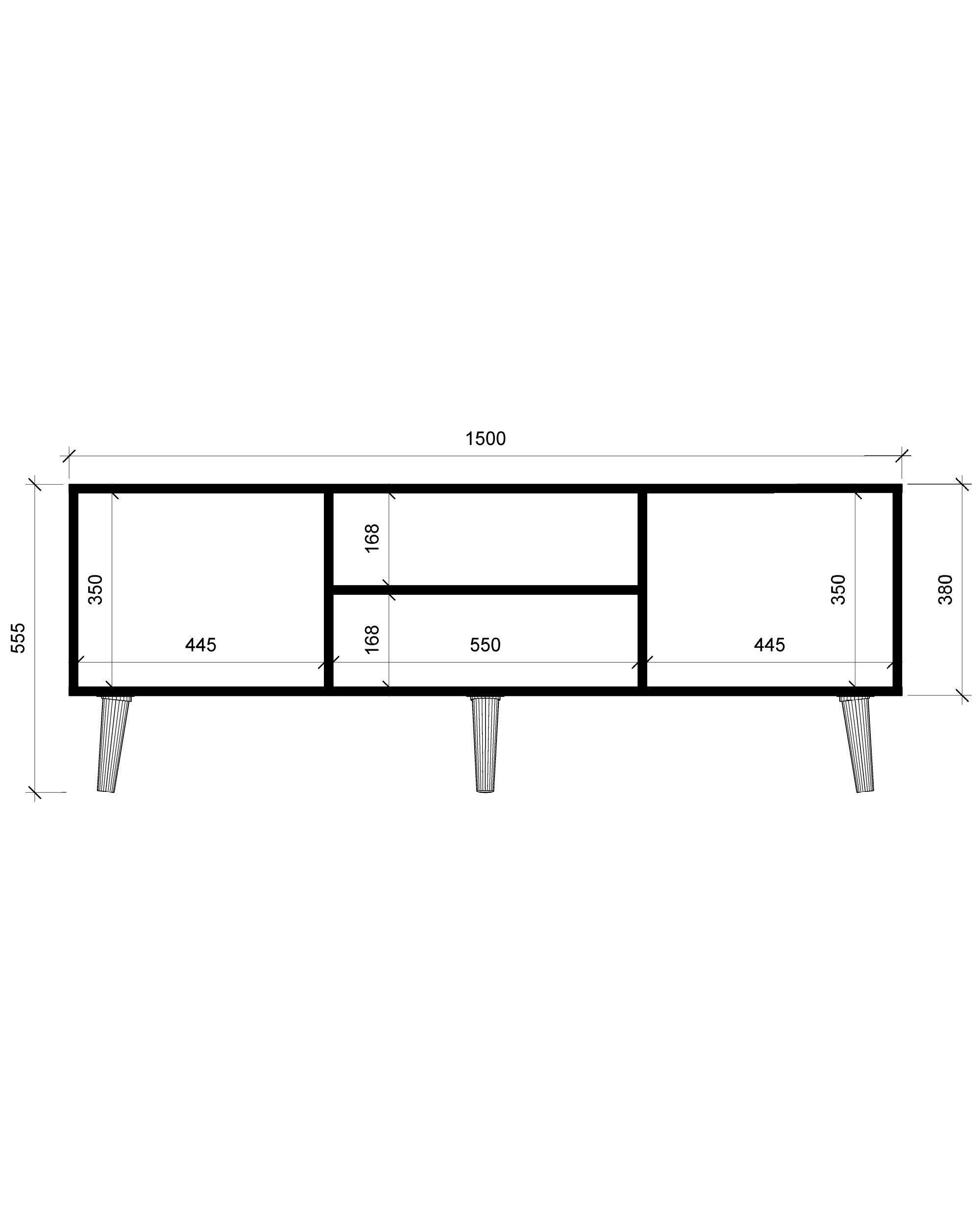 Rack TV 65 Pulgadas Kanso Blanco/Tuareg-5