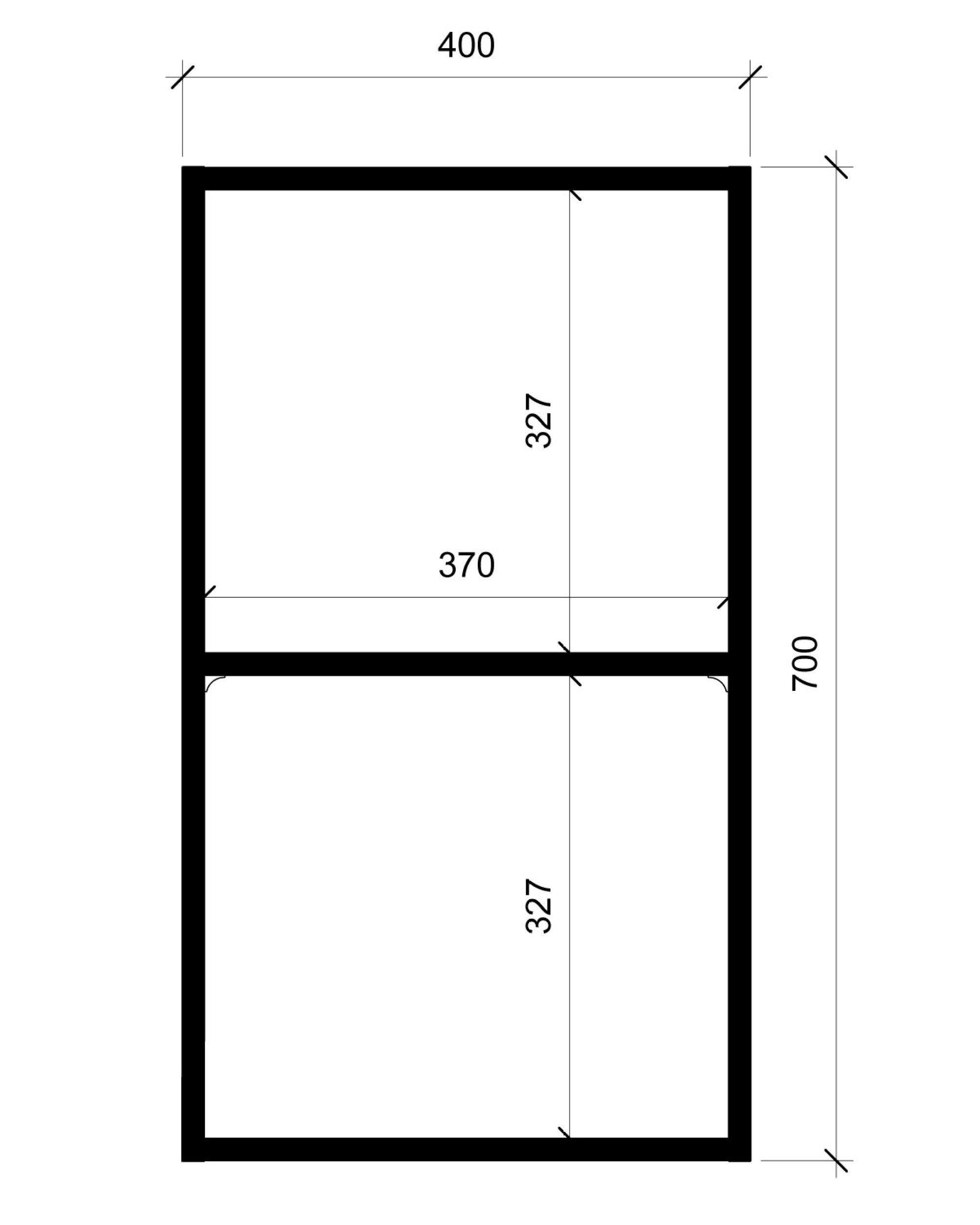 Mural Cocina 1 Puerta 40 cm Apertura Derecha-5