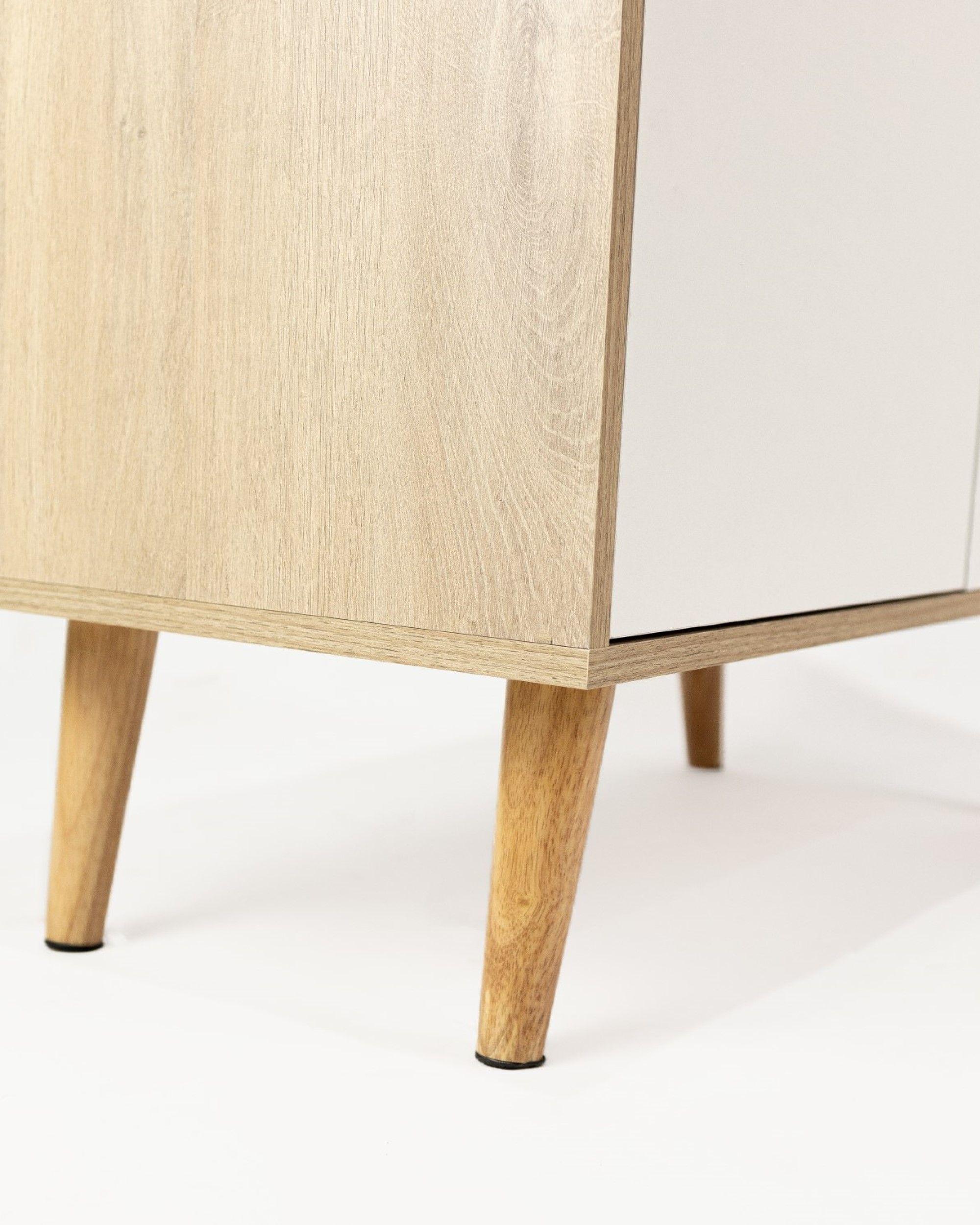 Buffet Kanso 2 Puertas Jerez/Blanco-3