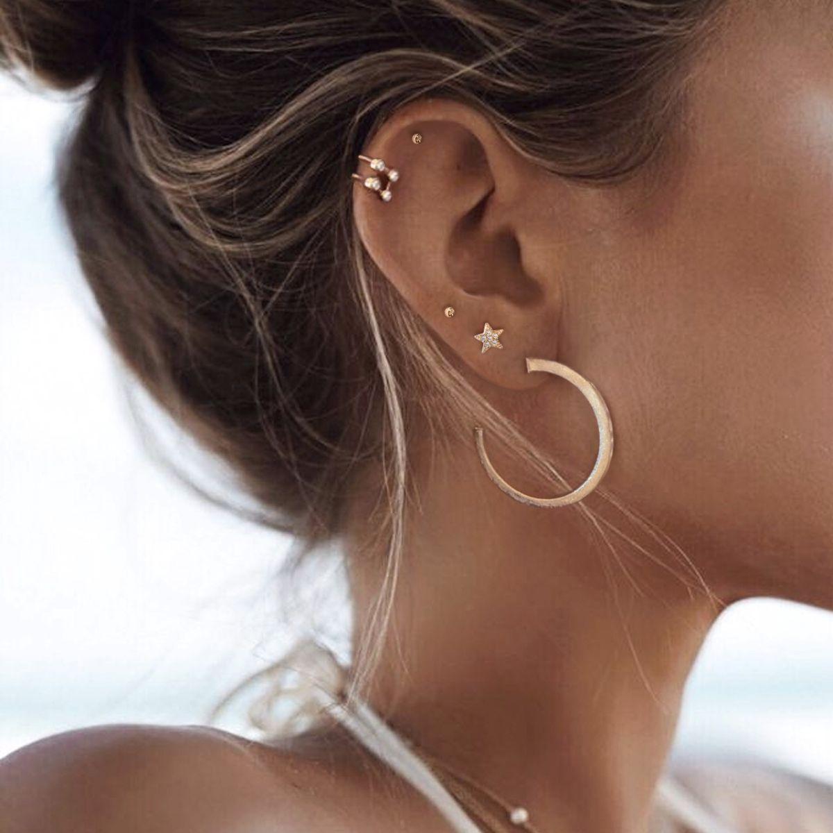 Argolla Mujer Satinada Enchape Plata 950 Pskjoyas Rocio 1200 3,8 Cm -2