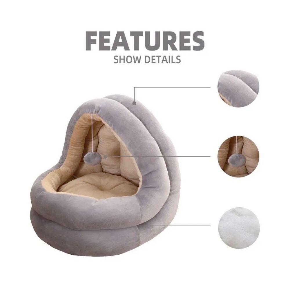 Cama Iglú con Juguete para Mascotas -2