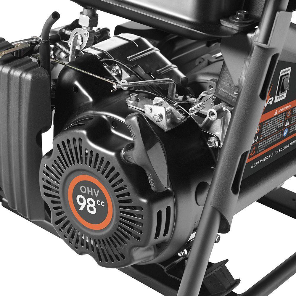 Generador Eléctrico Gasolina P/Manual 1100W-3