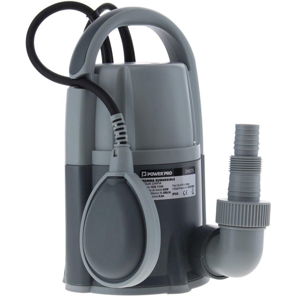 Bomba Sumergible 0,75HP Agua Limpia-0
