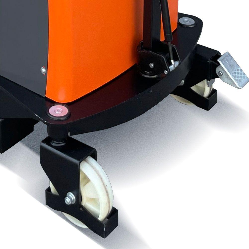 Apilador Semi Eléctrico Horquilla Ajustable-3