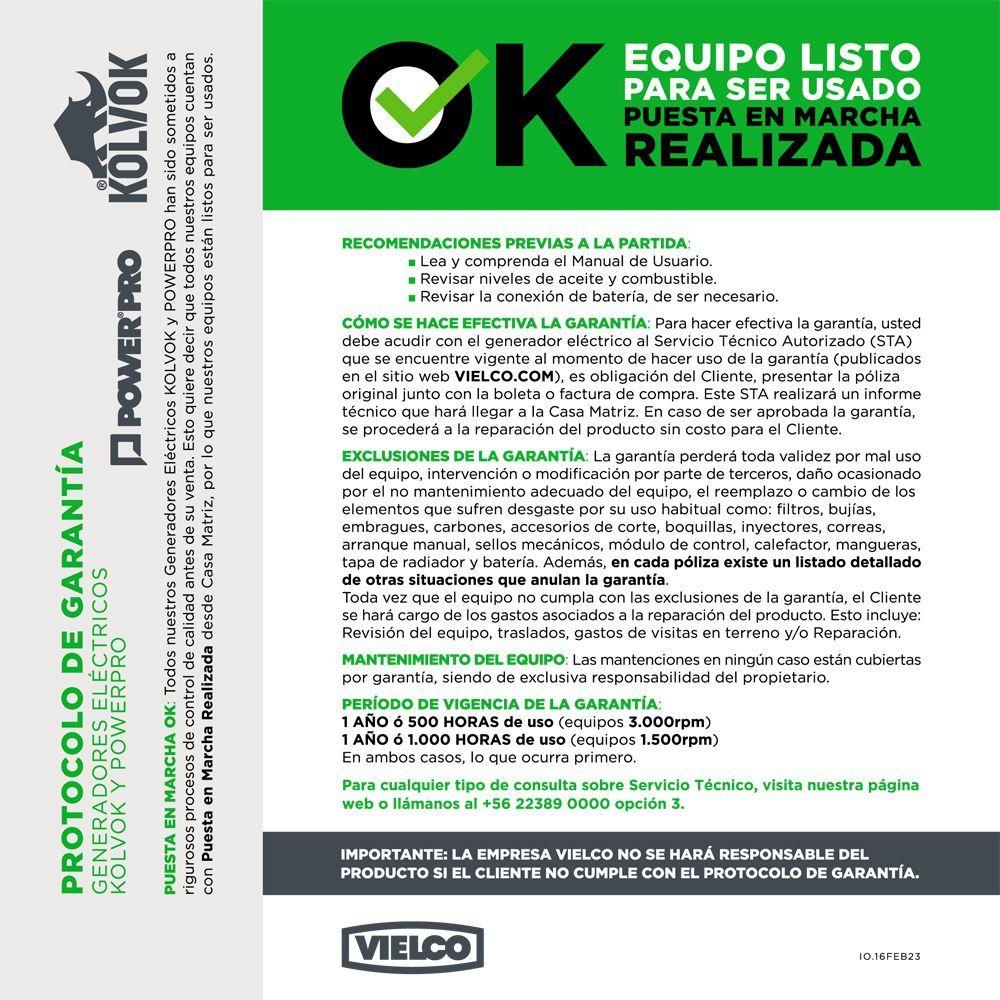 Generador a Gas P/Eléctrica 5.500W-6