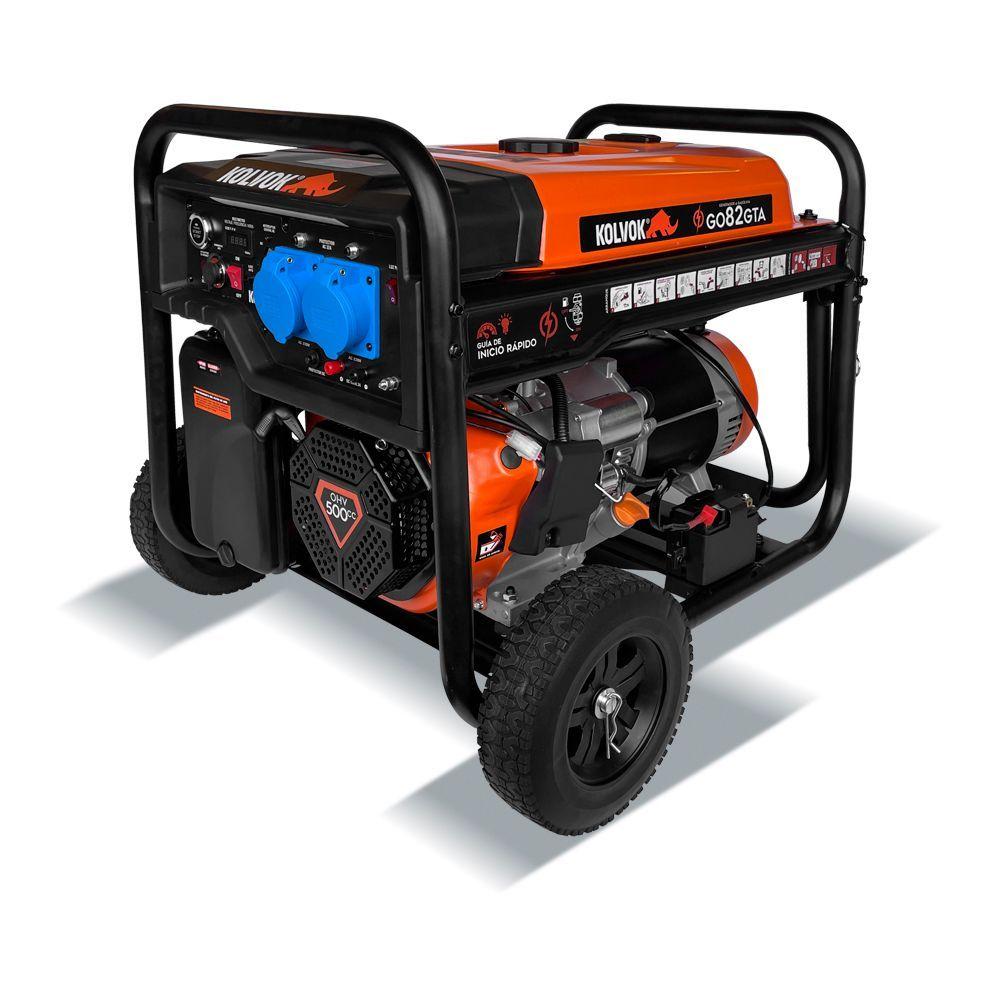 Kit Generador eléctrico a gasolina 8500 W + ATS-2