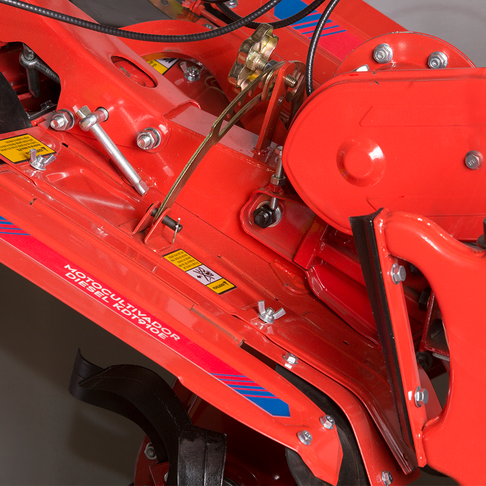 Kit Motocultivador 10HP diesel KDT910E-7