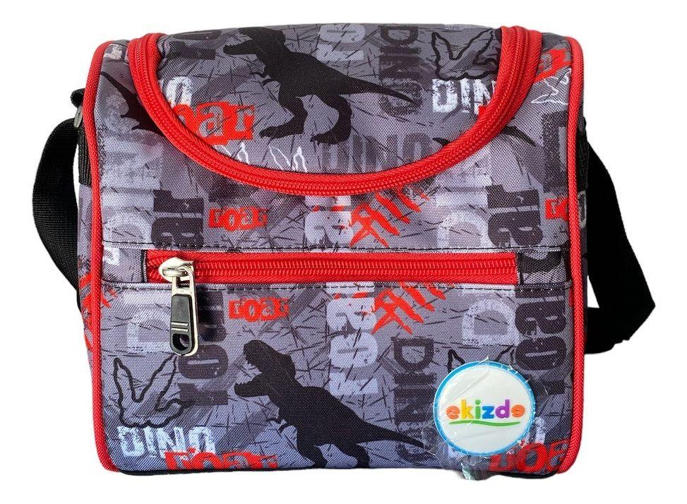 Mochila Con Ruedas + Lochera + Estuche Ekizde D1 -3