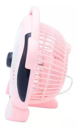Ventilador Escritorio Mesa Niños Rosa Perro 156-1