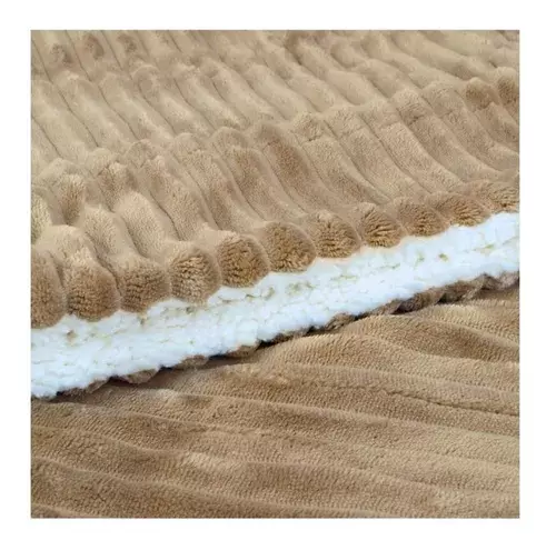 Frazada Térmica king 2.5 Plazas 240x210 Beige-2