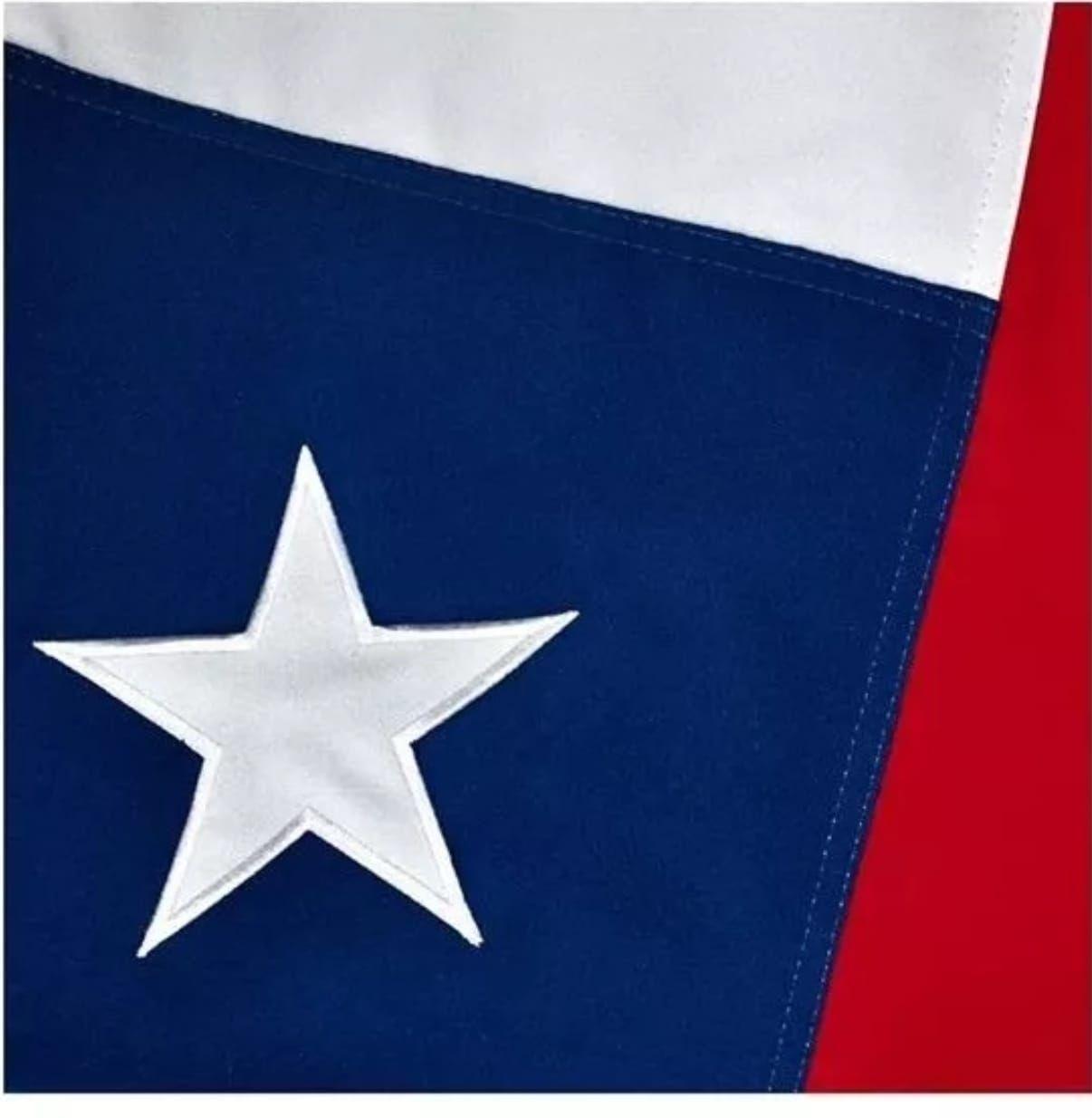 Bandera de Chile 120x180 Estrella Bordada-1