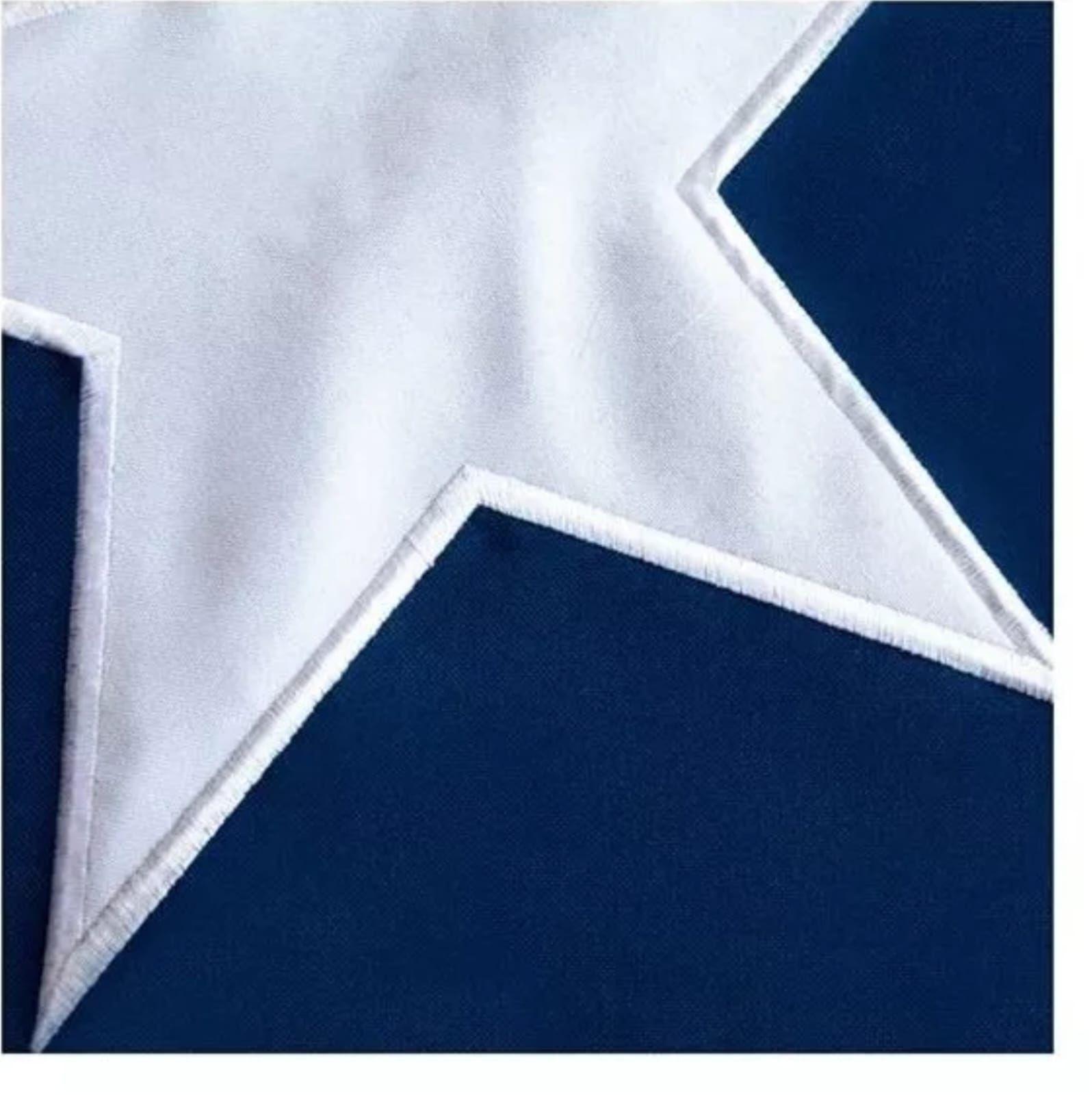 Bandera de Chile 120x180 Estrella Bordada-3