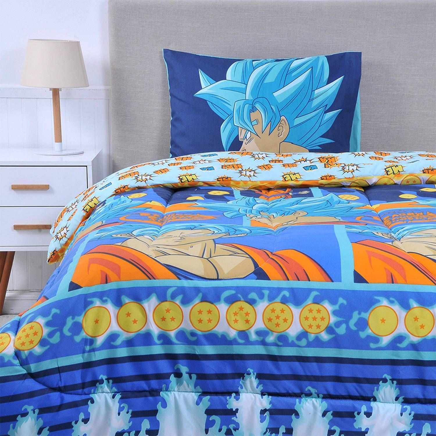 Plumon Dragon Ball Z Reversible Plaza Y Media -0