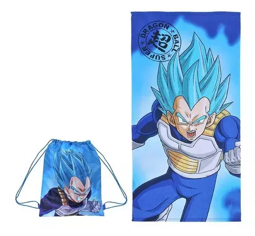 Toalla Baño Piscina Playa Dragon Ball + Bolso-0