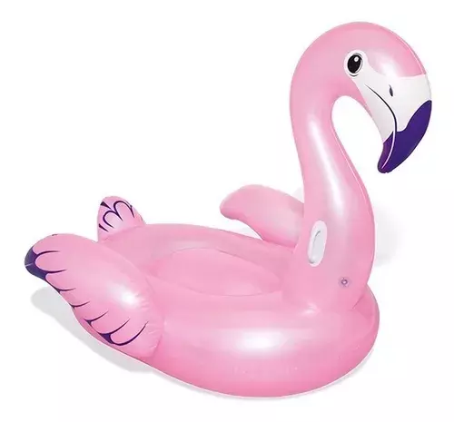Flotador Flamingo Inflable Piscina Verano 150x130-1